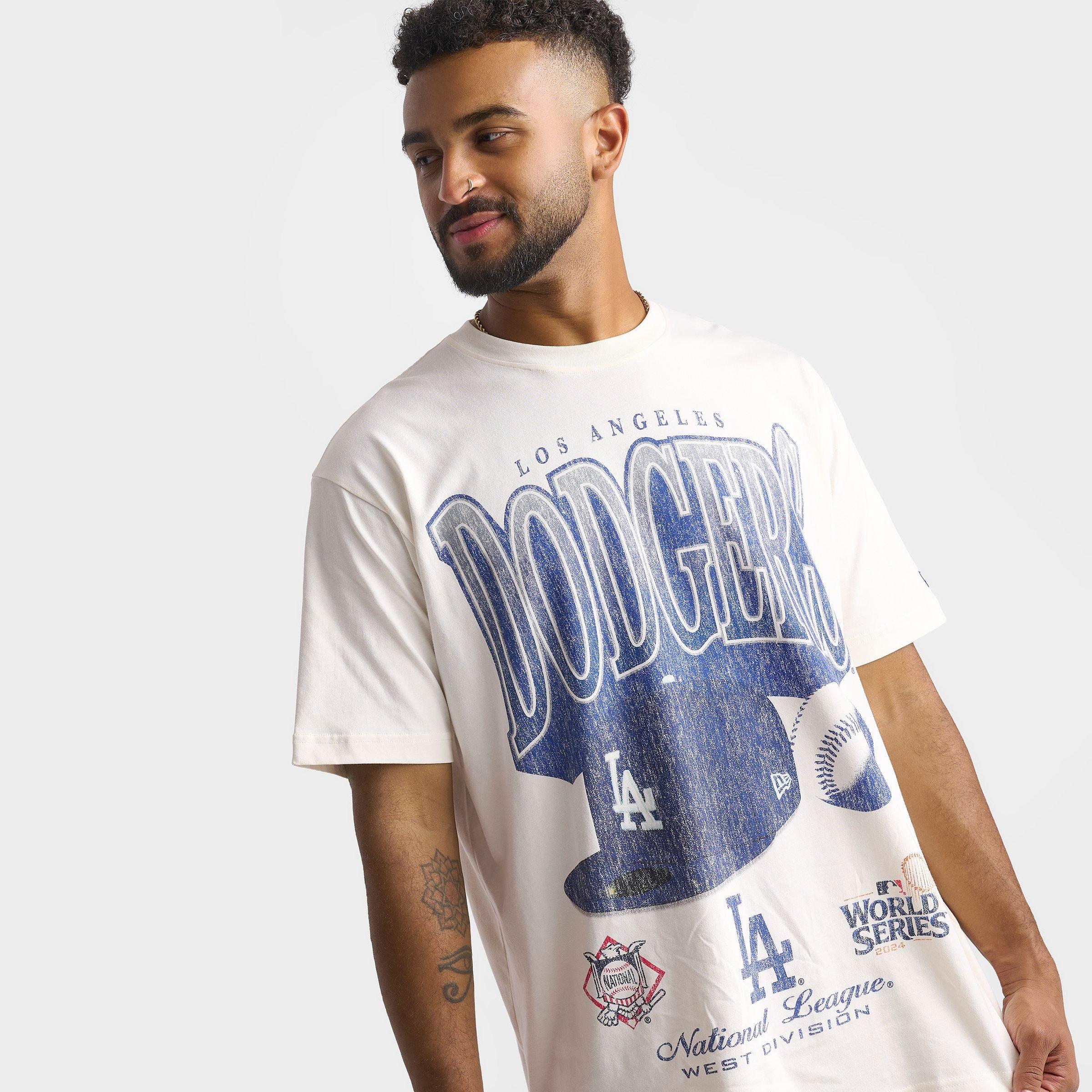 Men's New Era Los Angeles Dodgers MLB Hat Graphic T-Shirt