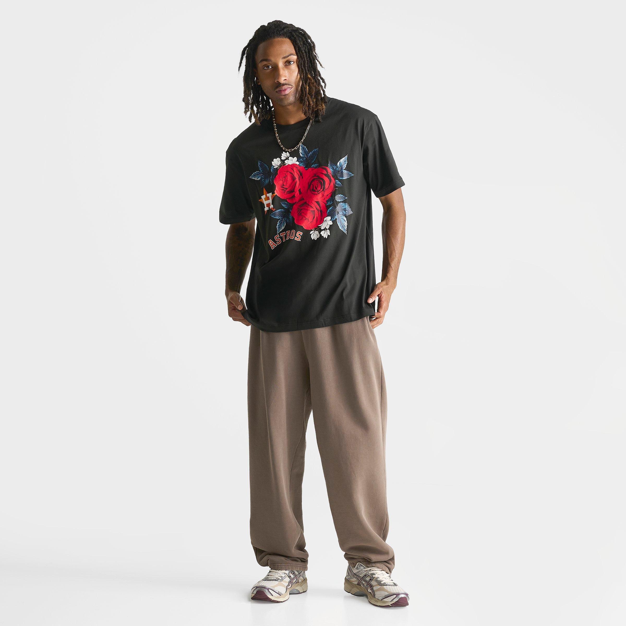 Men's New Era Houston Astros MLB Roses Graphic T-Shirt