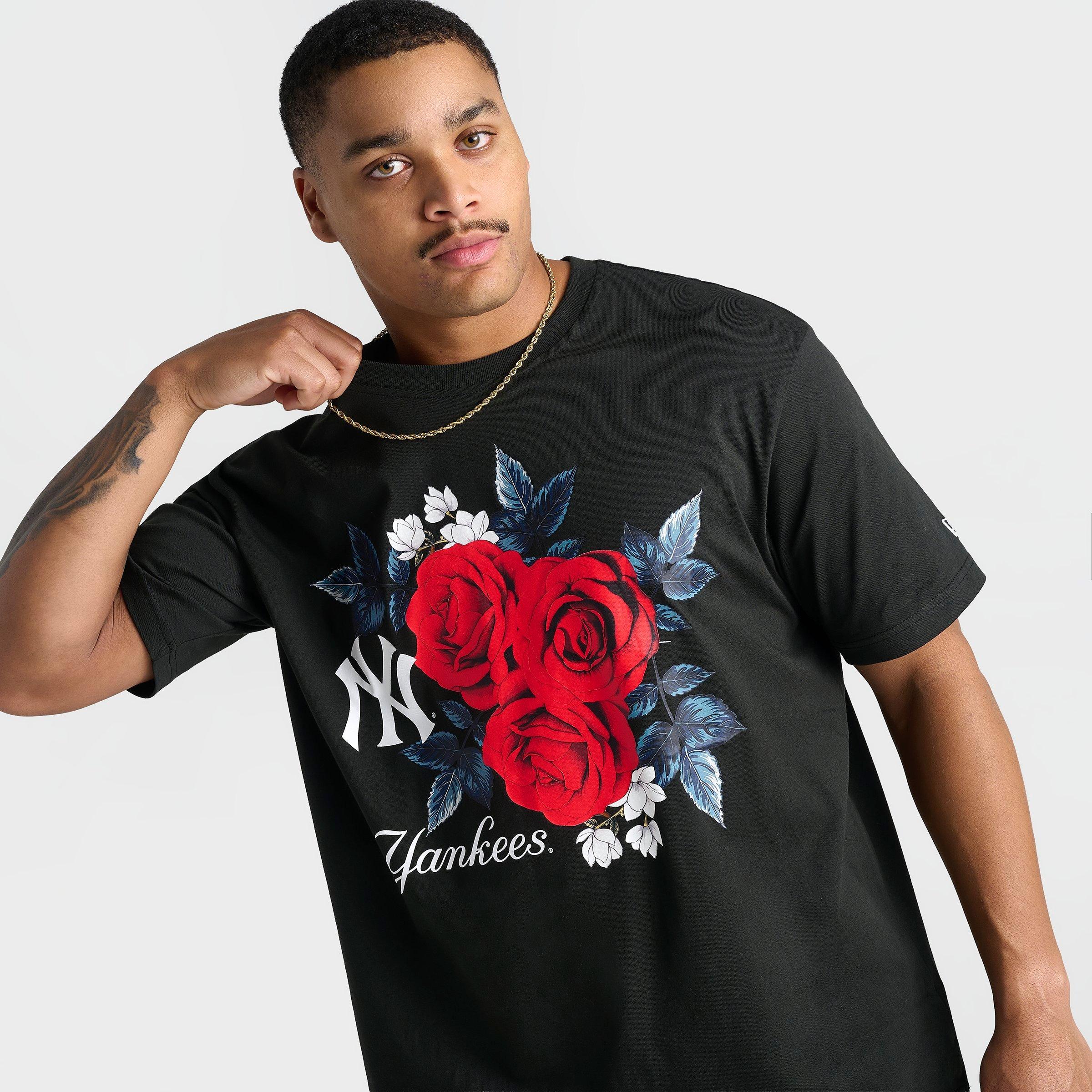 Men's New Era York Yankees MLB Roses Graphic T-Shirt