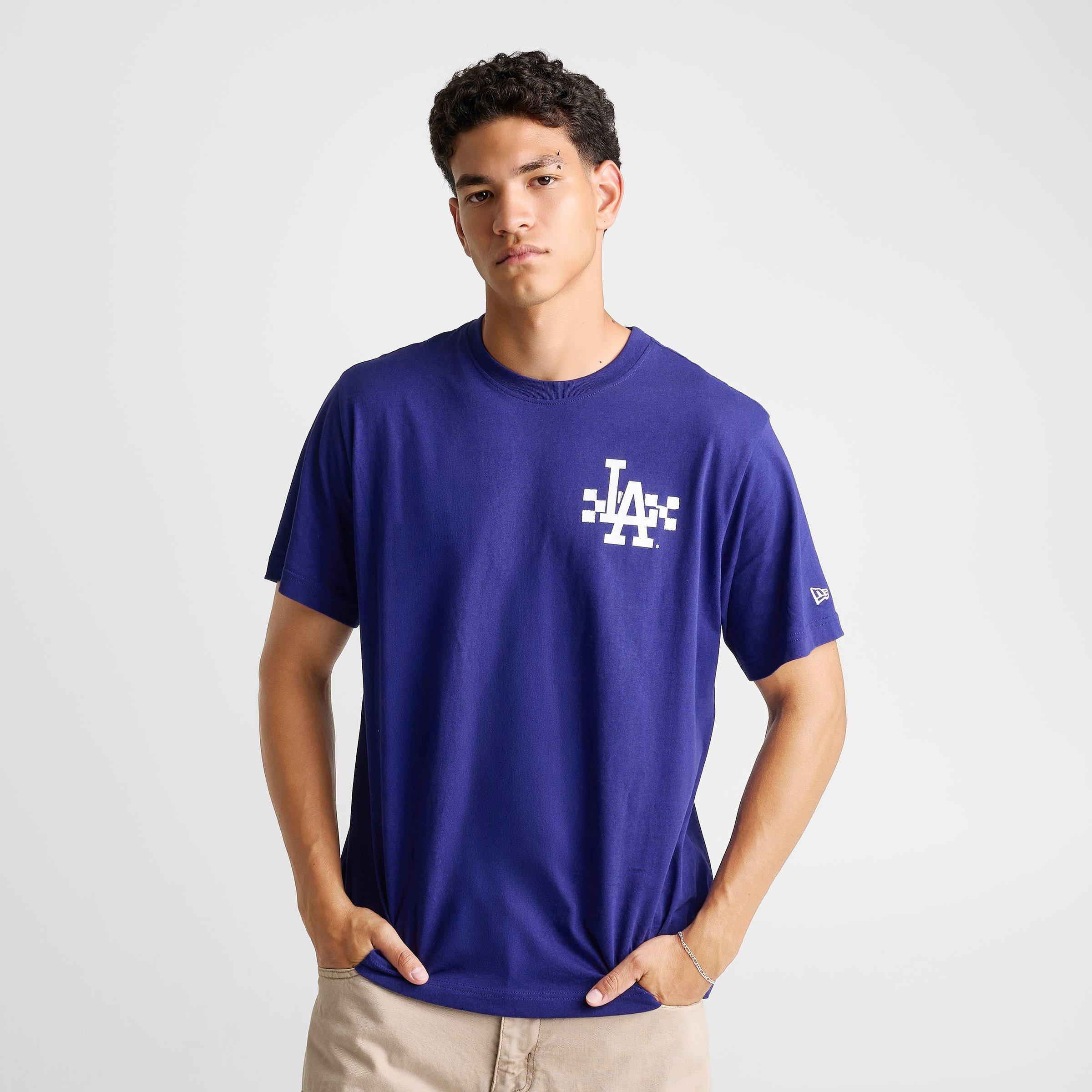 Men's New Era Los Angeles Dodgers MLB Pizza Graphic T-Shirt