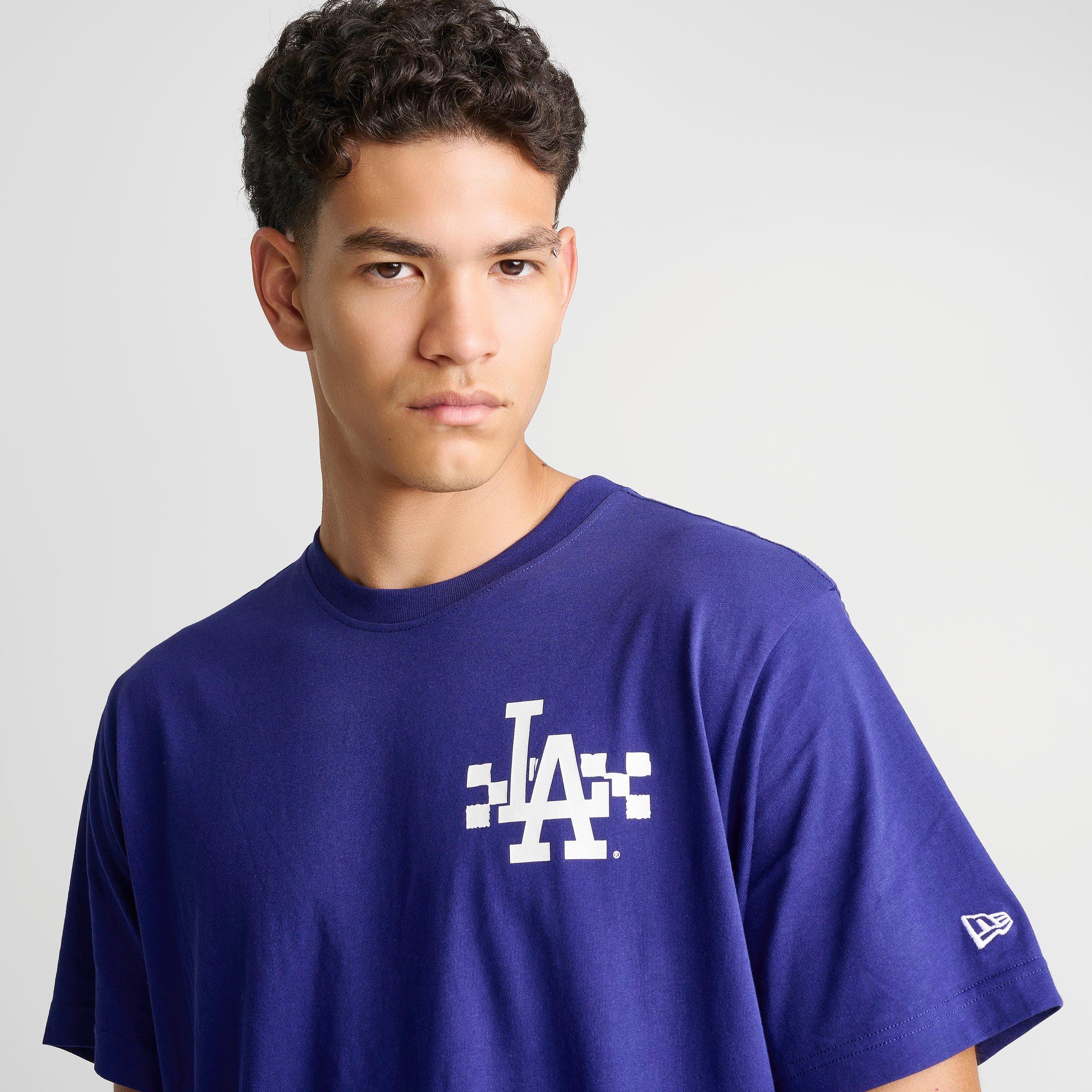 Men's New Era Los Angeles Dodgers MLB Pizza Graphic T-Shirt