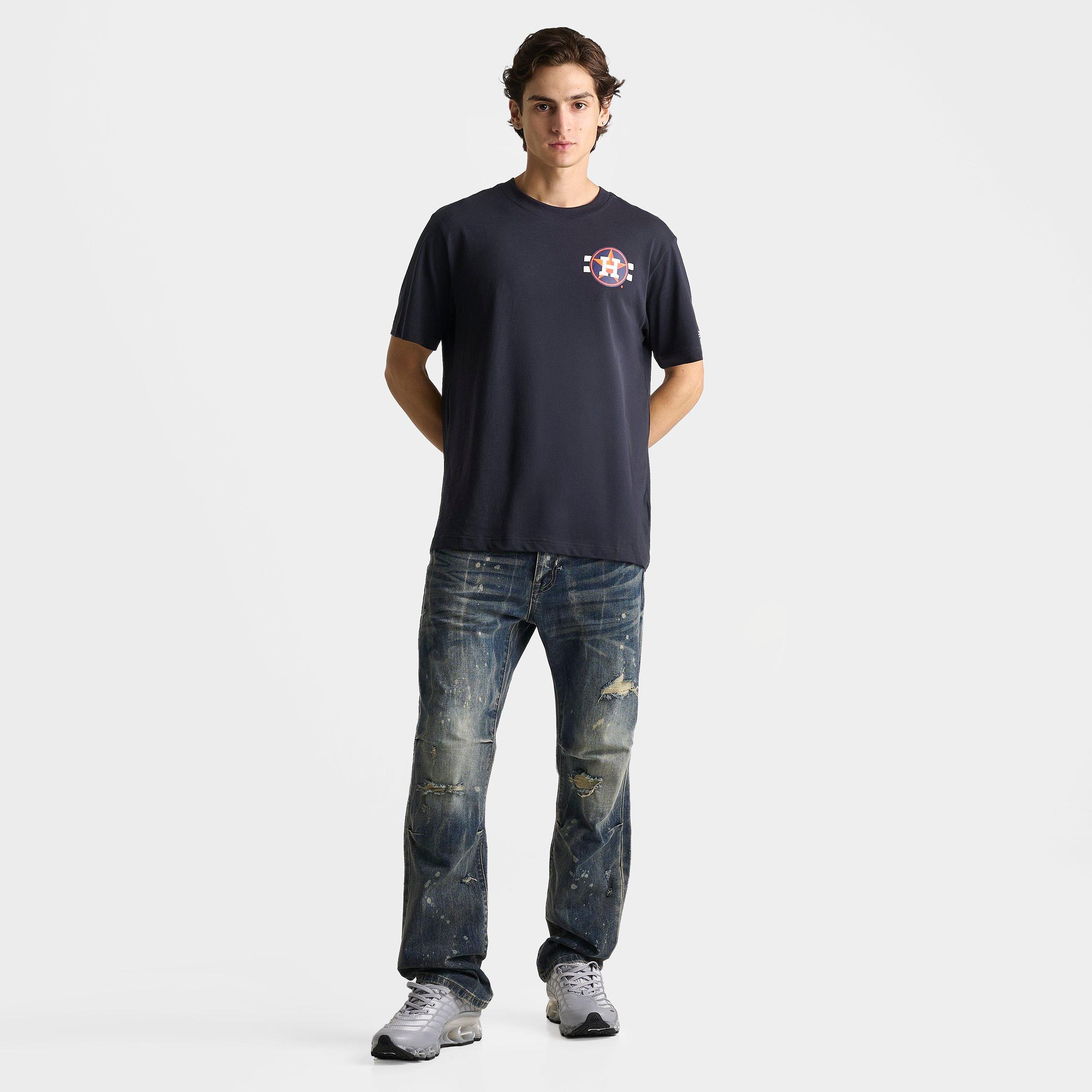 Men's New Era Houston Astros MLB Pizza Graphic T-Shirt
