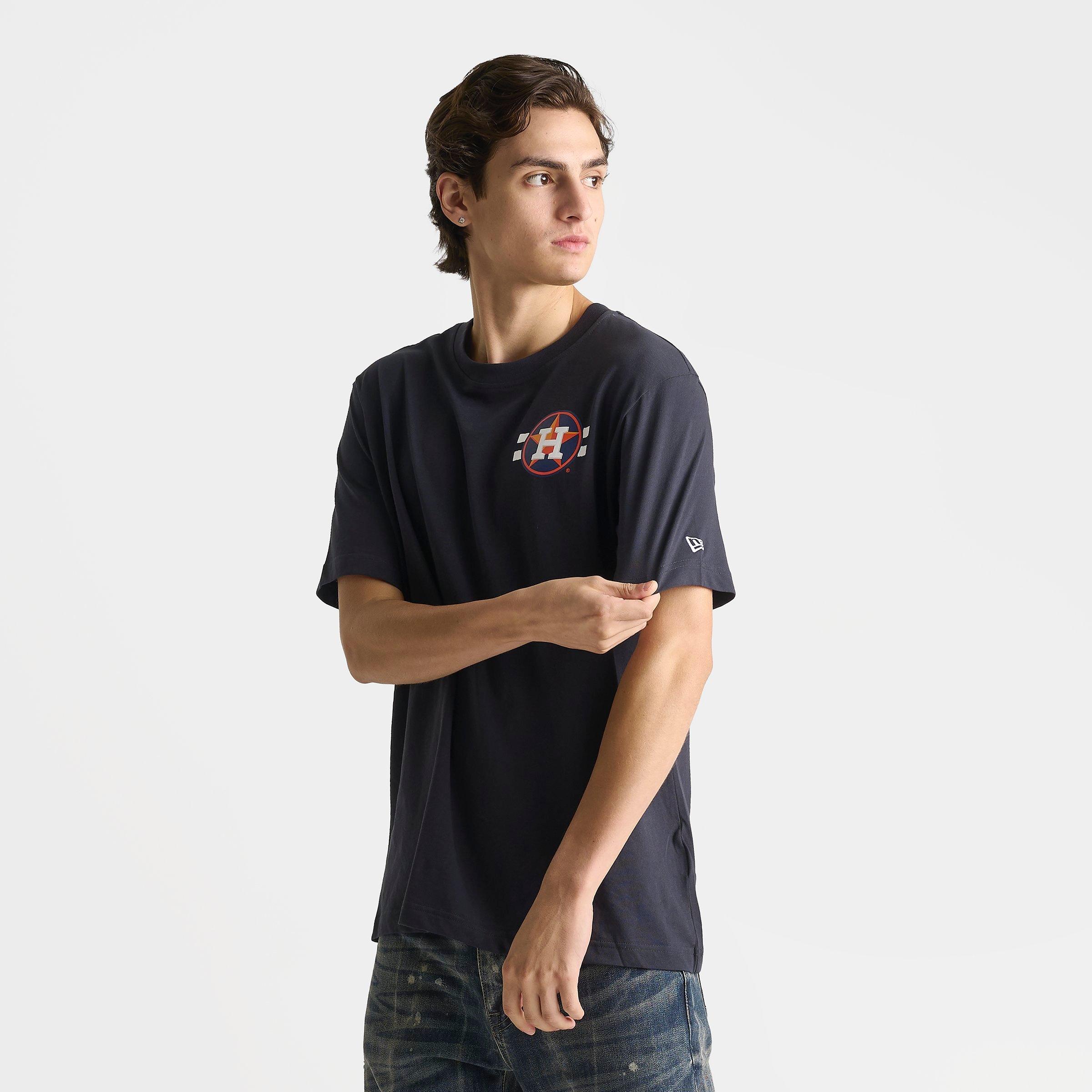 Men's New Era Houston Astros MLB Pizza Graphic T-Shirt