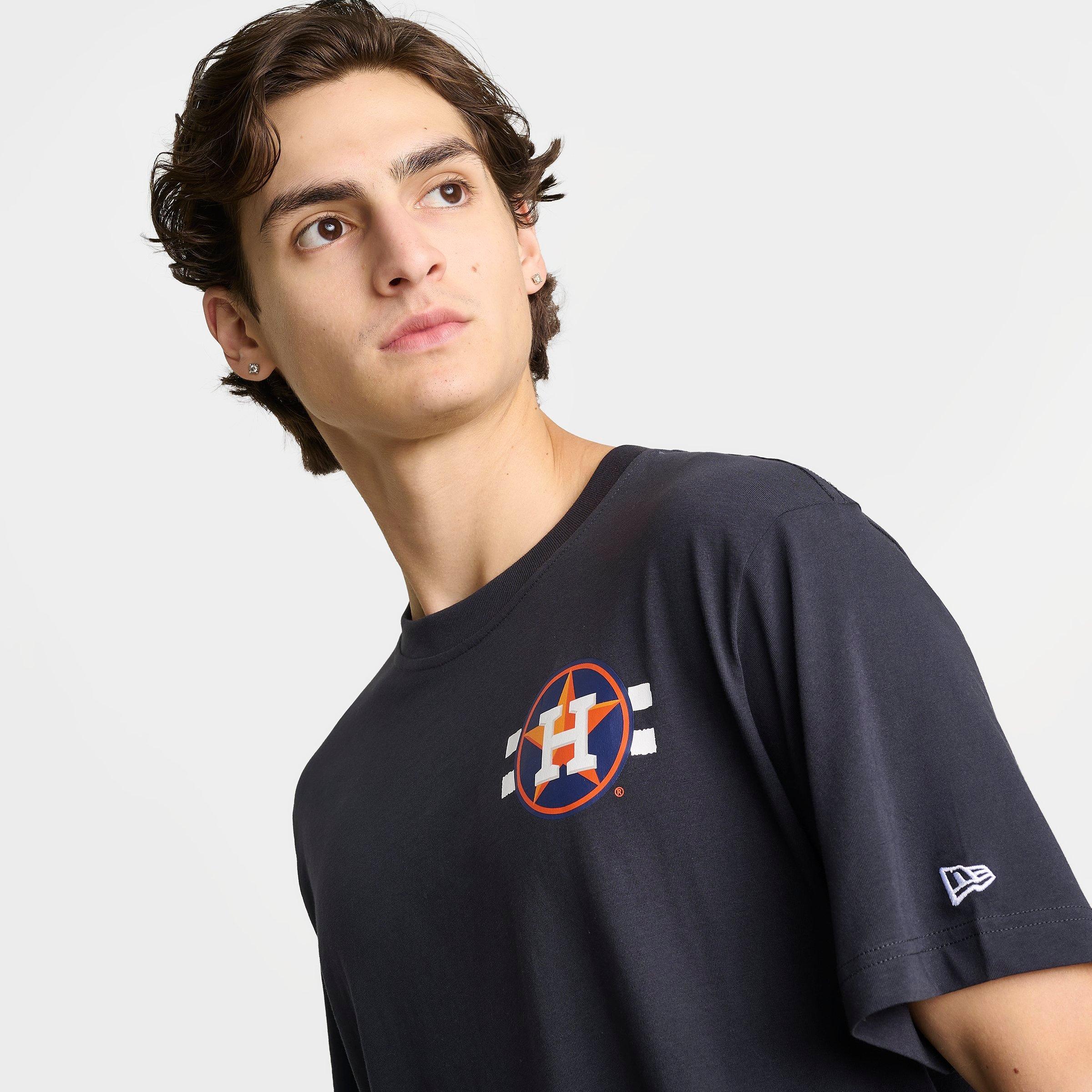 Men's New Era Houston Astros MLB Pizza Graphic T-Shirt