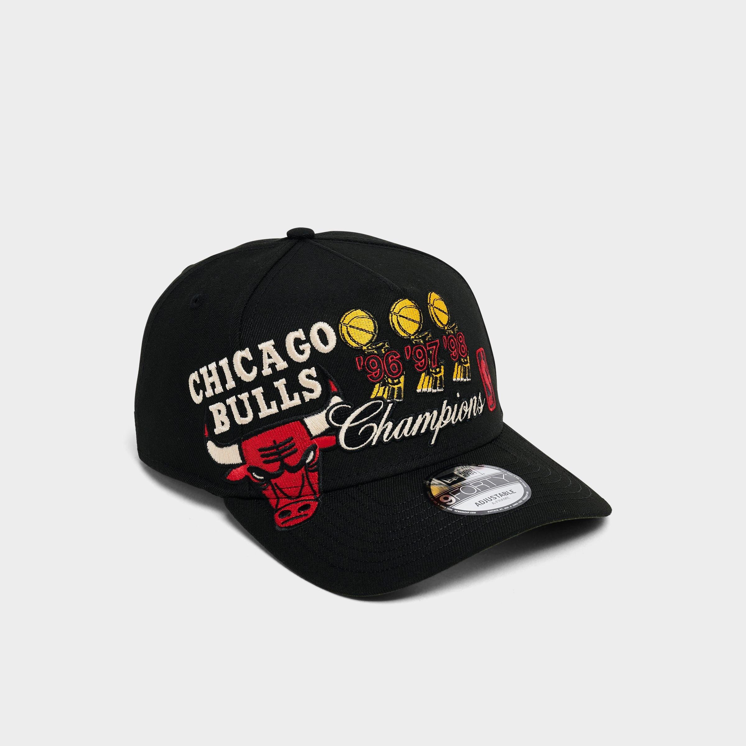 New Era Chicago Bulls NBA Champions 9FORTY A-Frame Snapback Hat