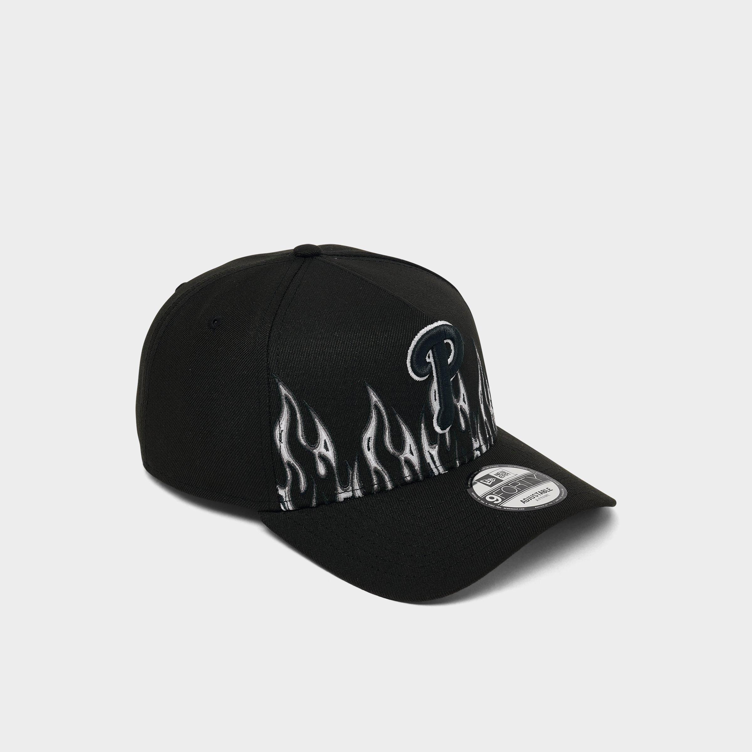 New Era Philadelphia Phillies MLB Large Flame Logo 9FORTY A-Frame Snapback Hat
