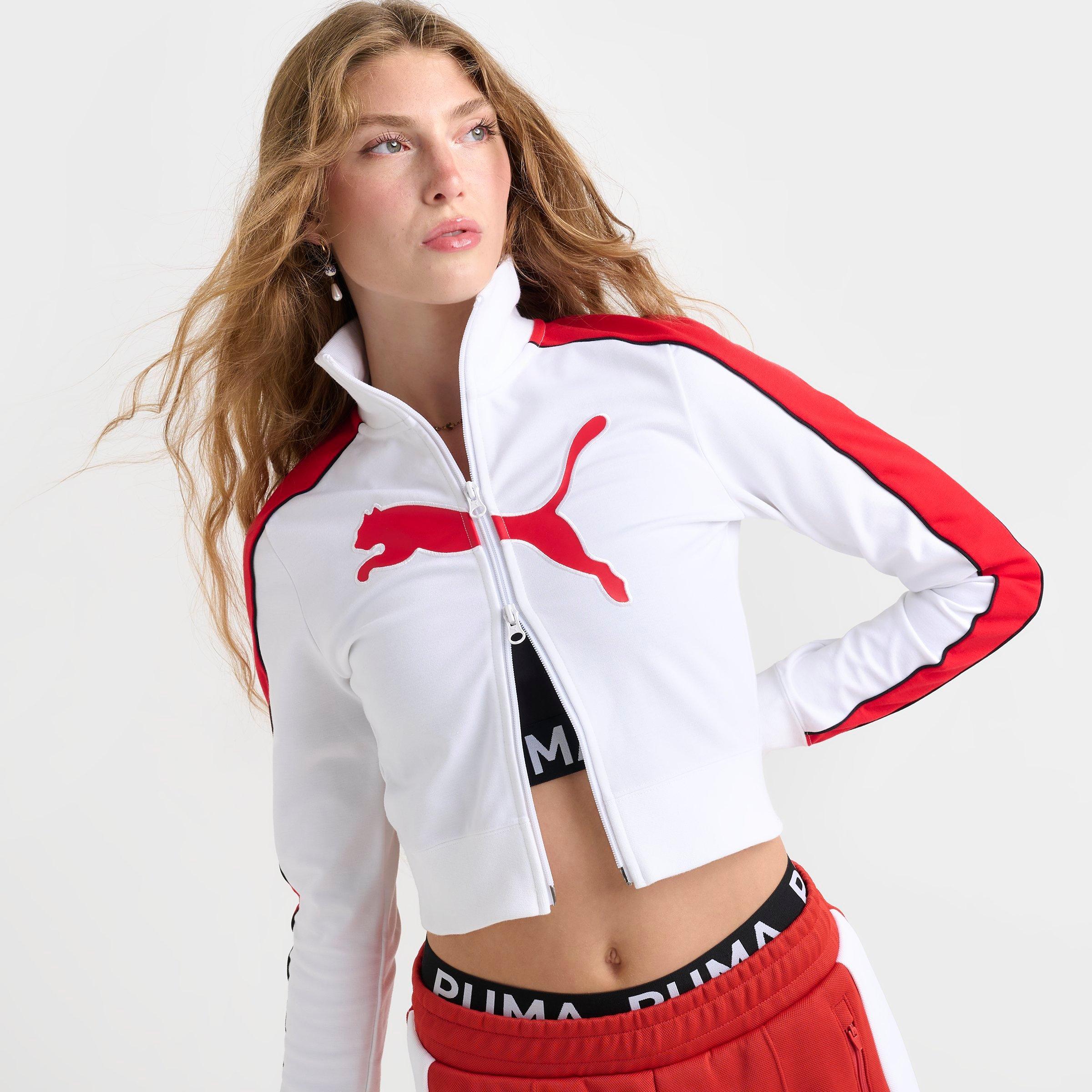Women's Puma T7 Slim Cropped Track Jacket