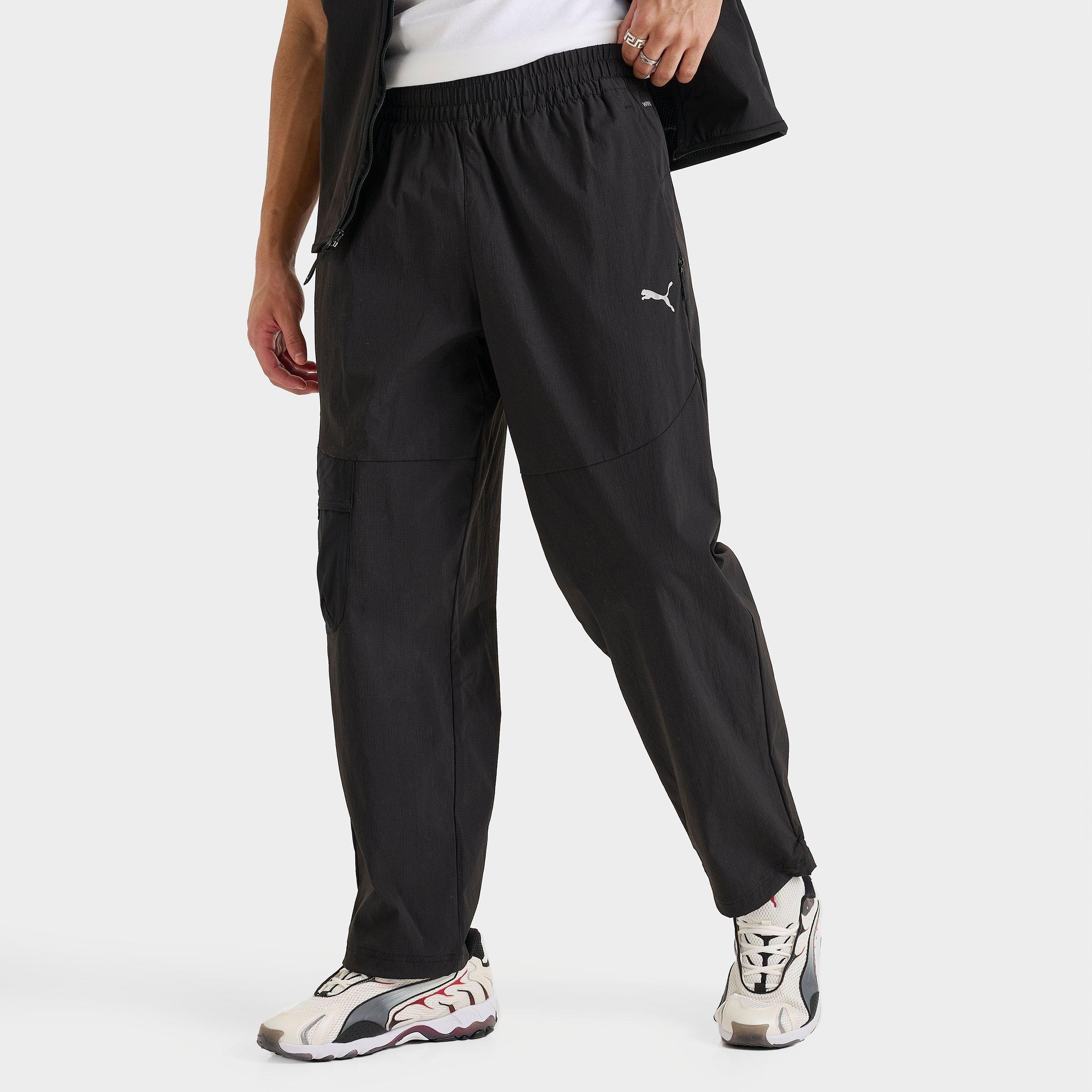 ★PUMA★ PUMA TEAM Retro Woven Pants 94002701 Retro Woven Pants at Amazon Men's Clothing store