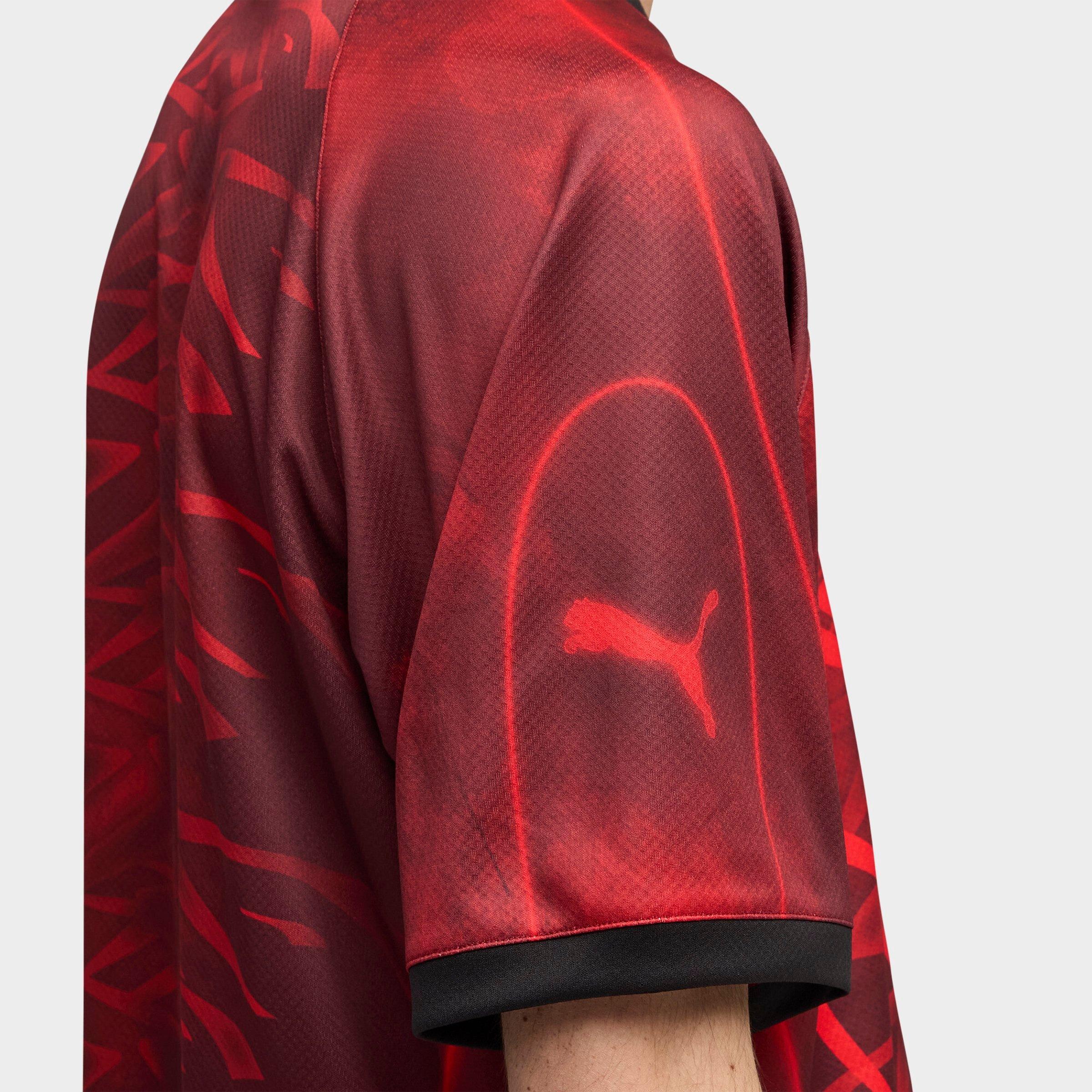 Men's Puma PUMATECH-X Allover Print Relaxed Soccer Jersey