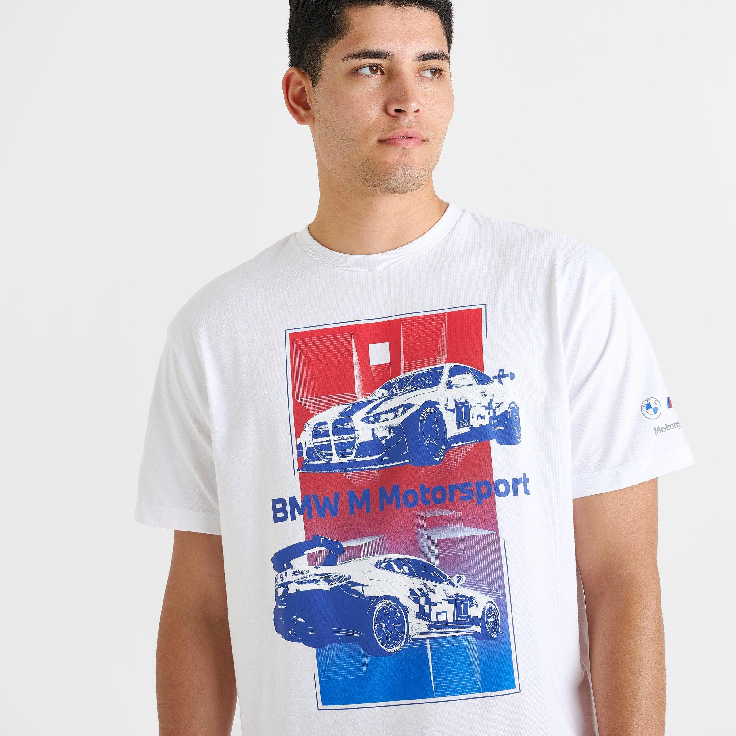 Men's Puma BMW M Motorsport M4 GT4 EVO Graphic T-Shirt