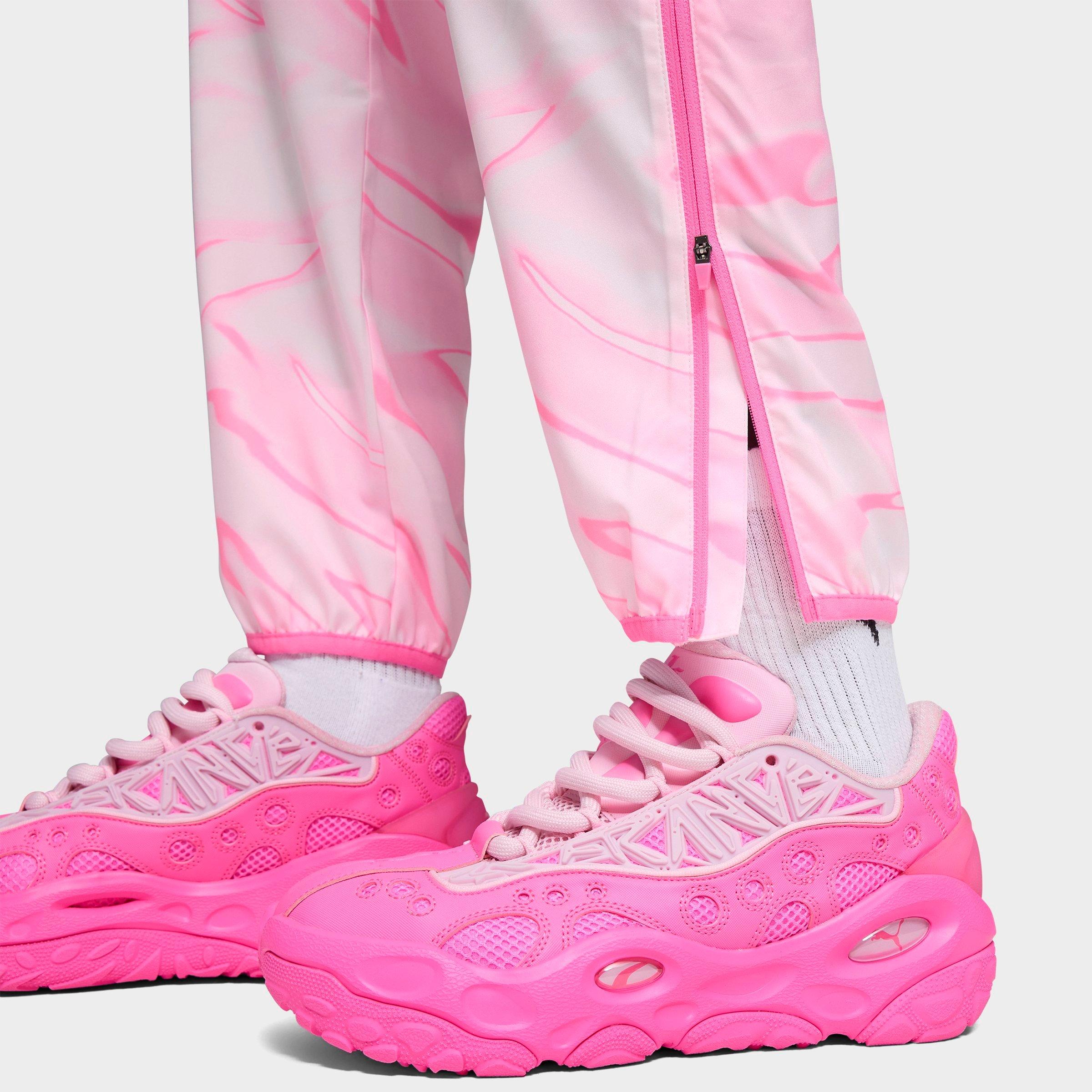 Men's Puma LaFrancé Pink Heem Graphic Track Pants