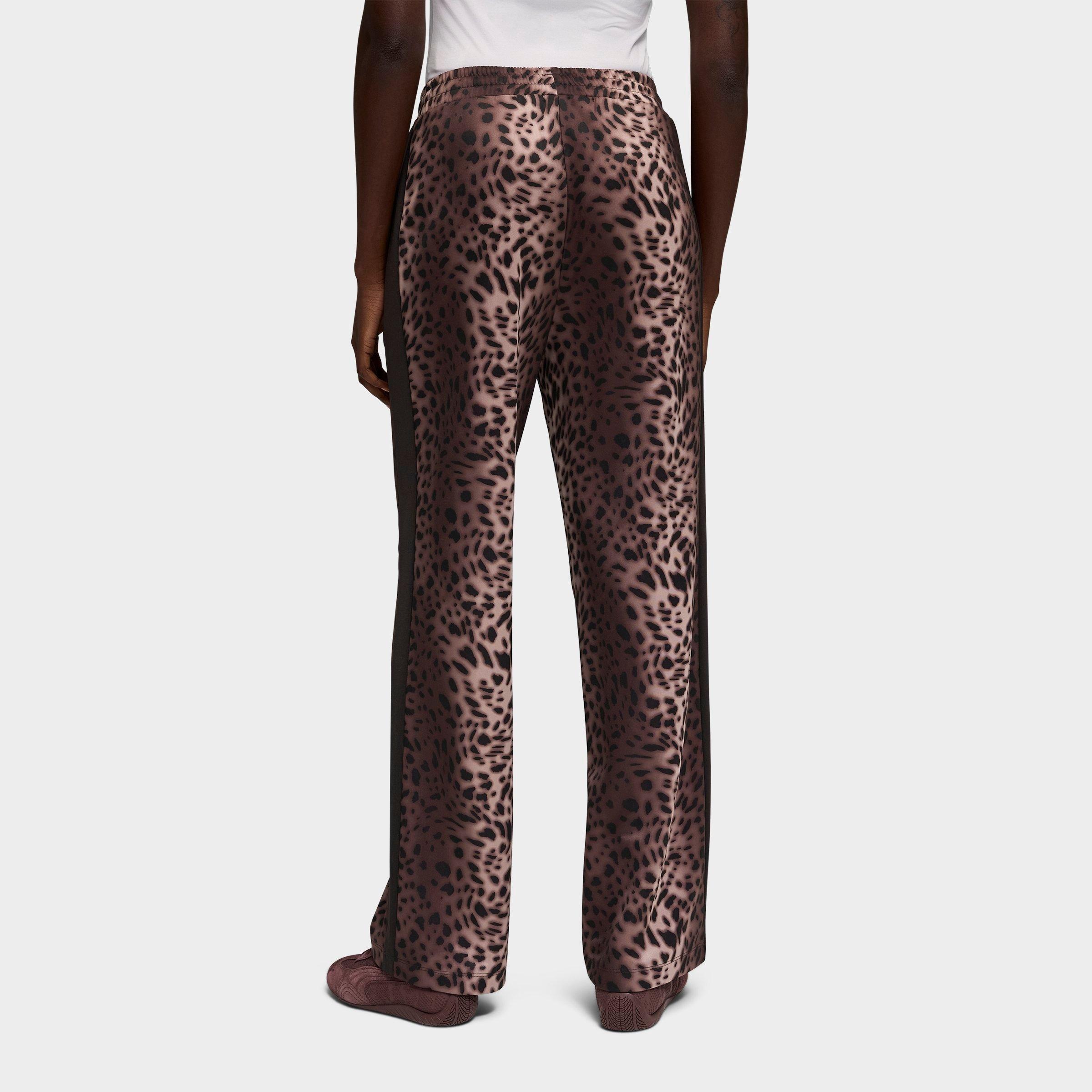 Women's Puma T7 Leopard Luxe Track Pants
