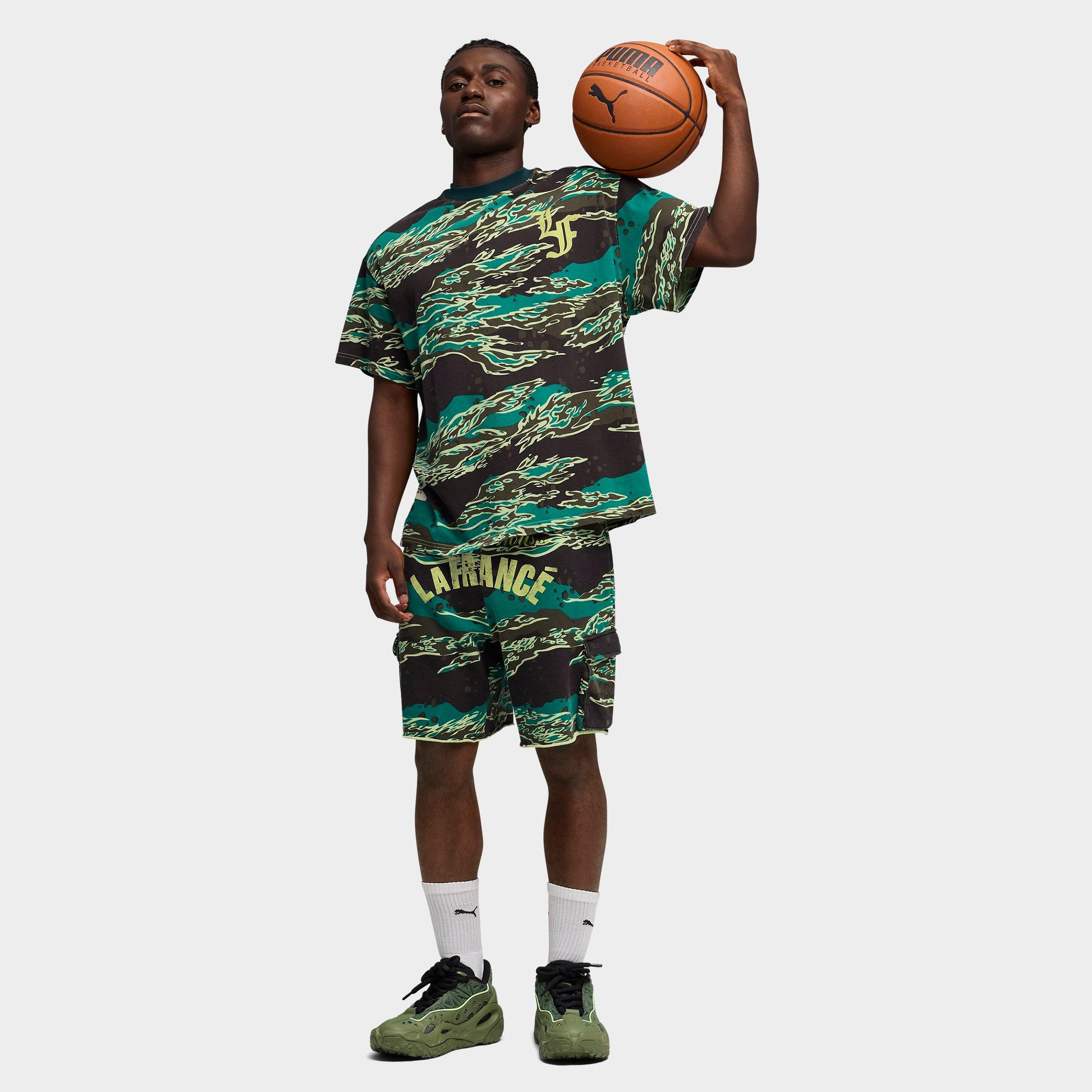 Men's Puma x LaMelo Ball LaFrancé Supply Allover Print T-Shirt