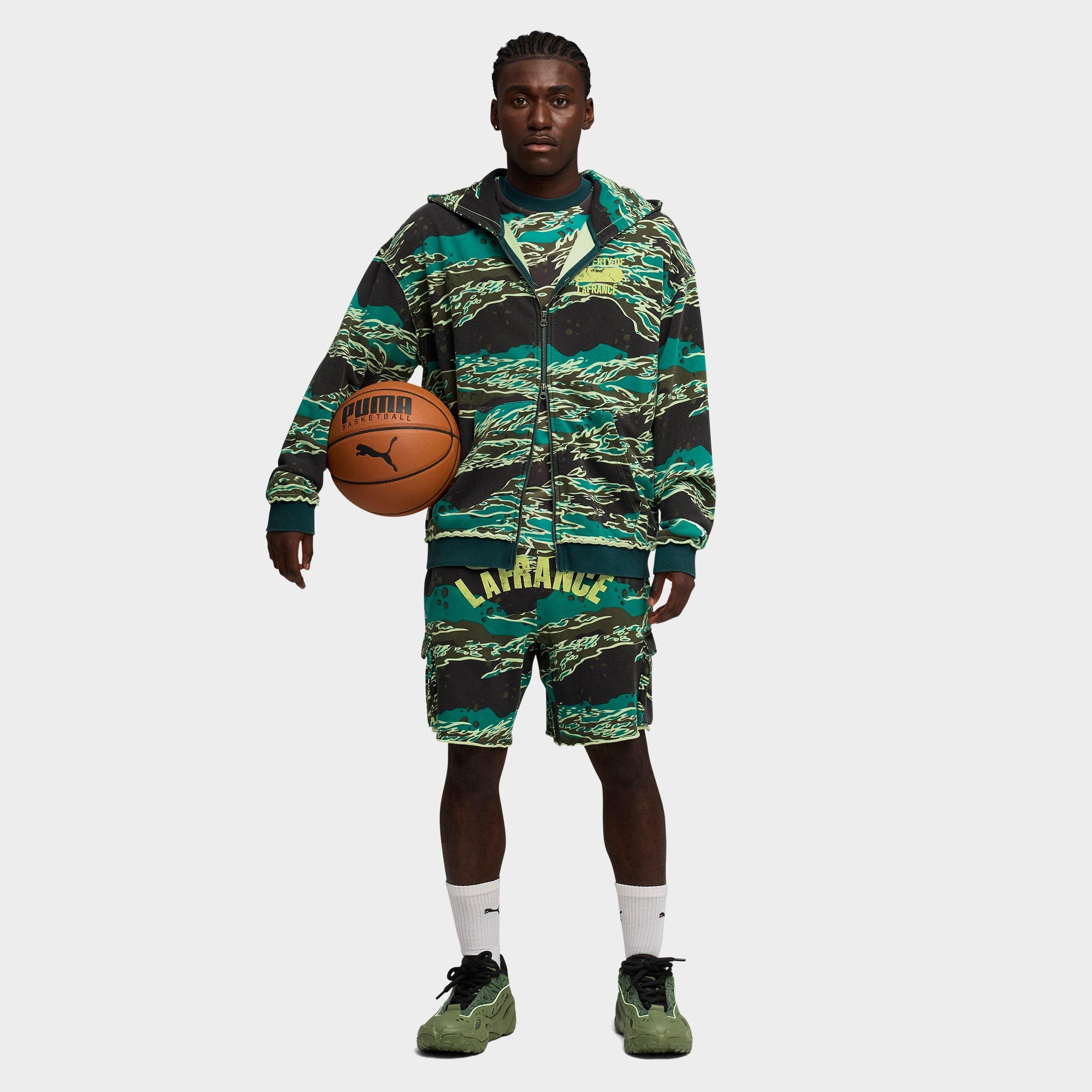 Men's Puma x LaMelo Ball LaFrancé Supply Allover Print Full-Zip Hoodie