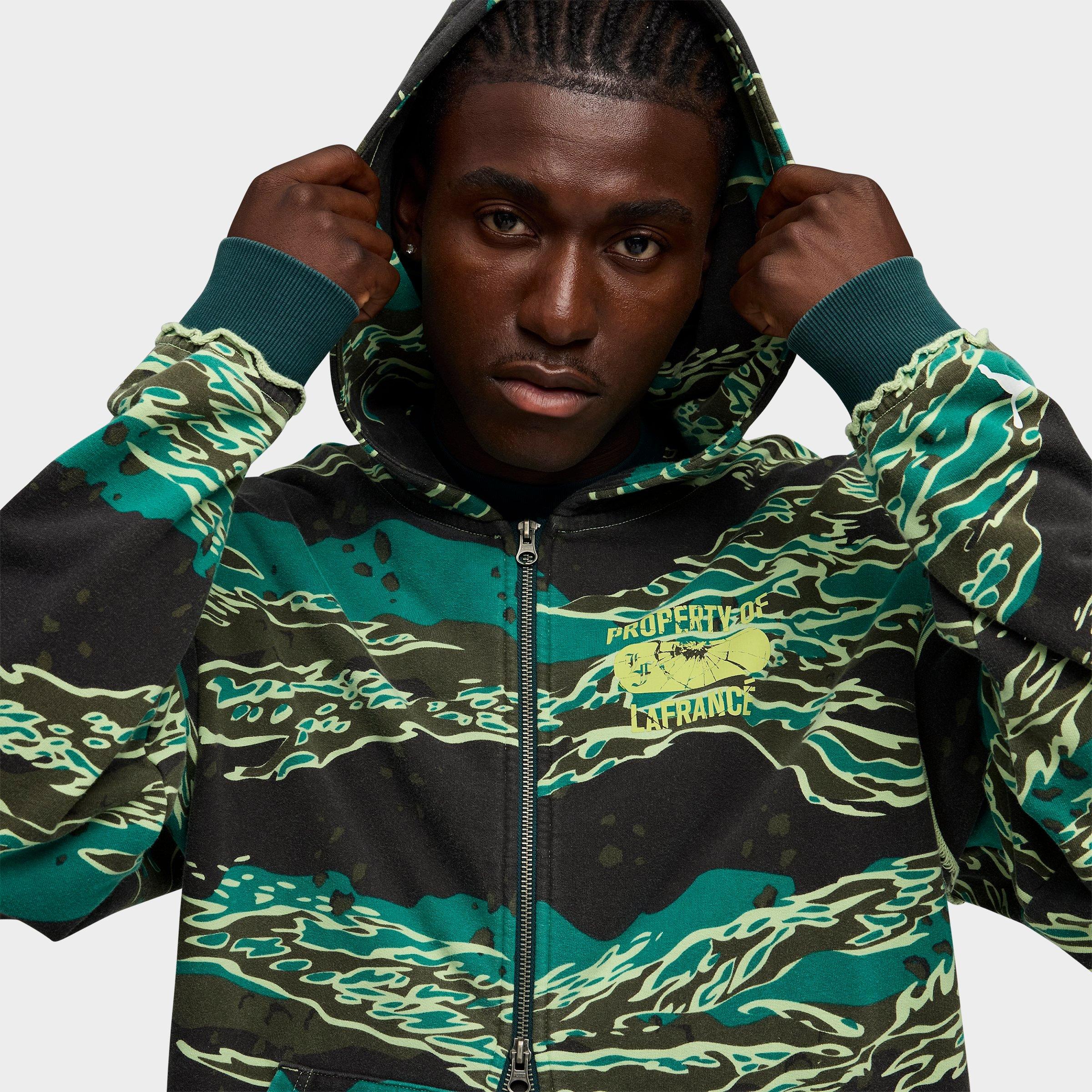Men's Puma x LaMelo Ball LaFrancé Supply Allover Print Full-Zip Hoodie