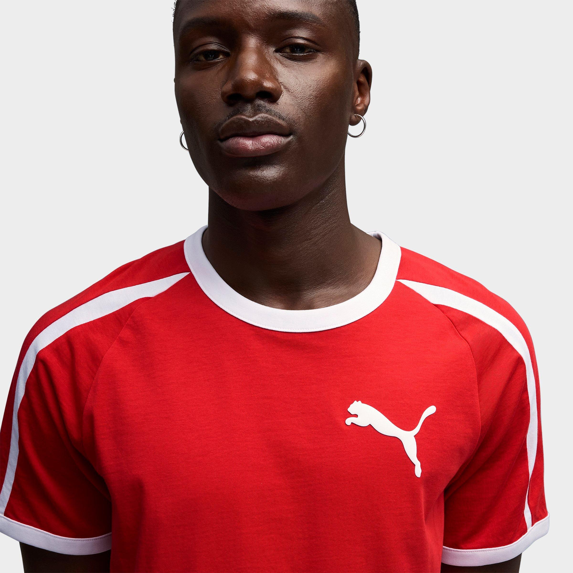 Men's Puma T7 Big Cat Ringer T-Shirt