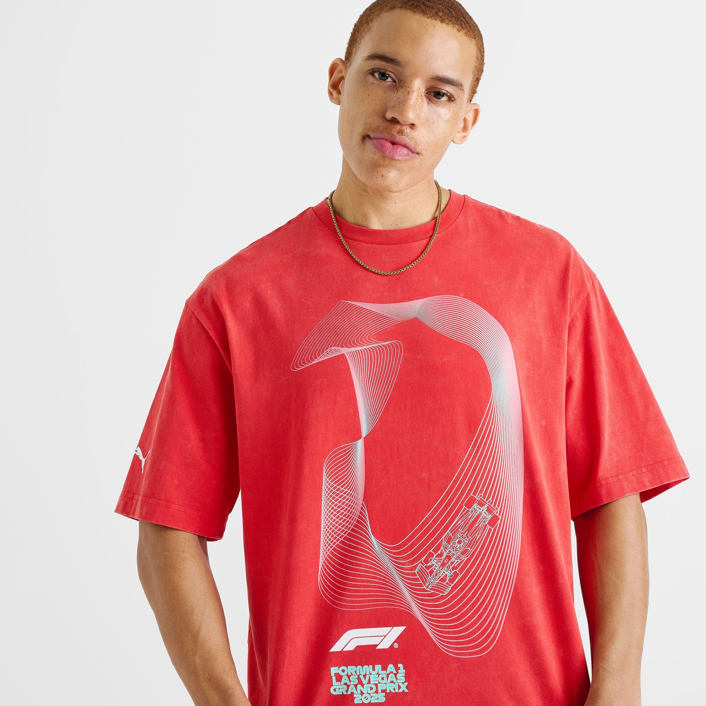 Men's Puma F1 Las Vegas Grand Prix 2025 Track Graphic T-Shirt