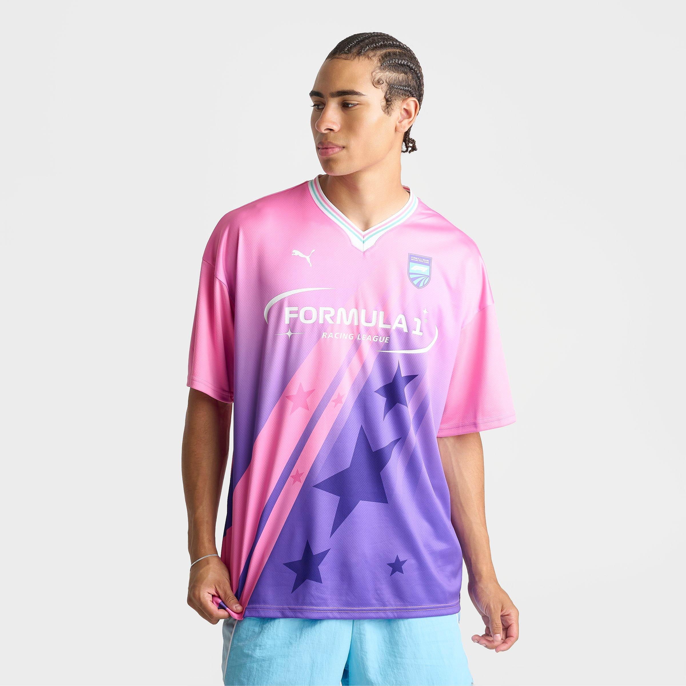 Men's Puma F1 Miami Print Soccer Jersey