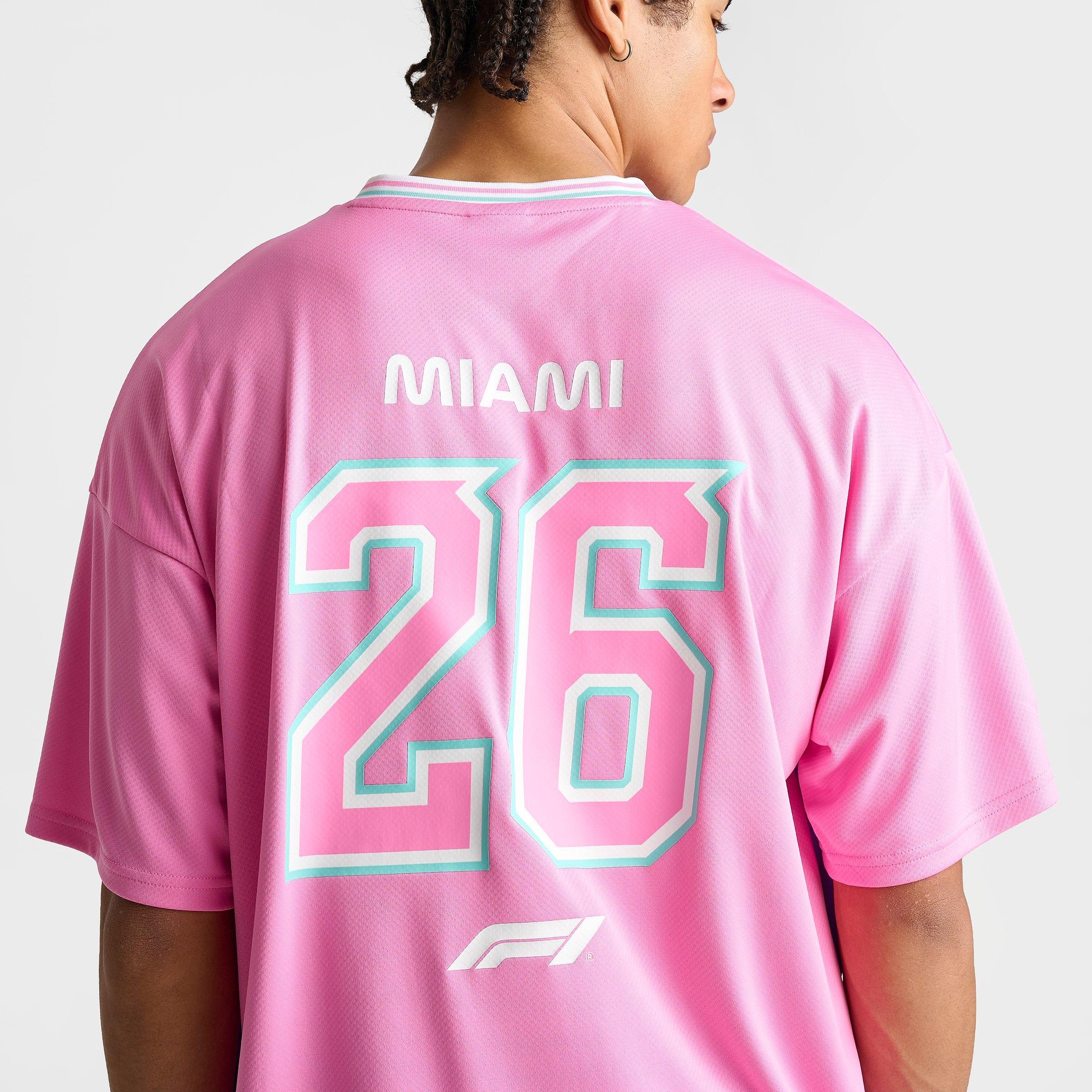 Men's Puma F1 Miami Print Soccer Jersey