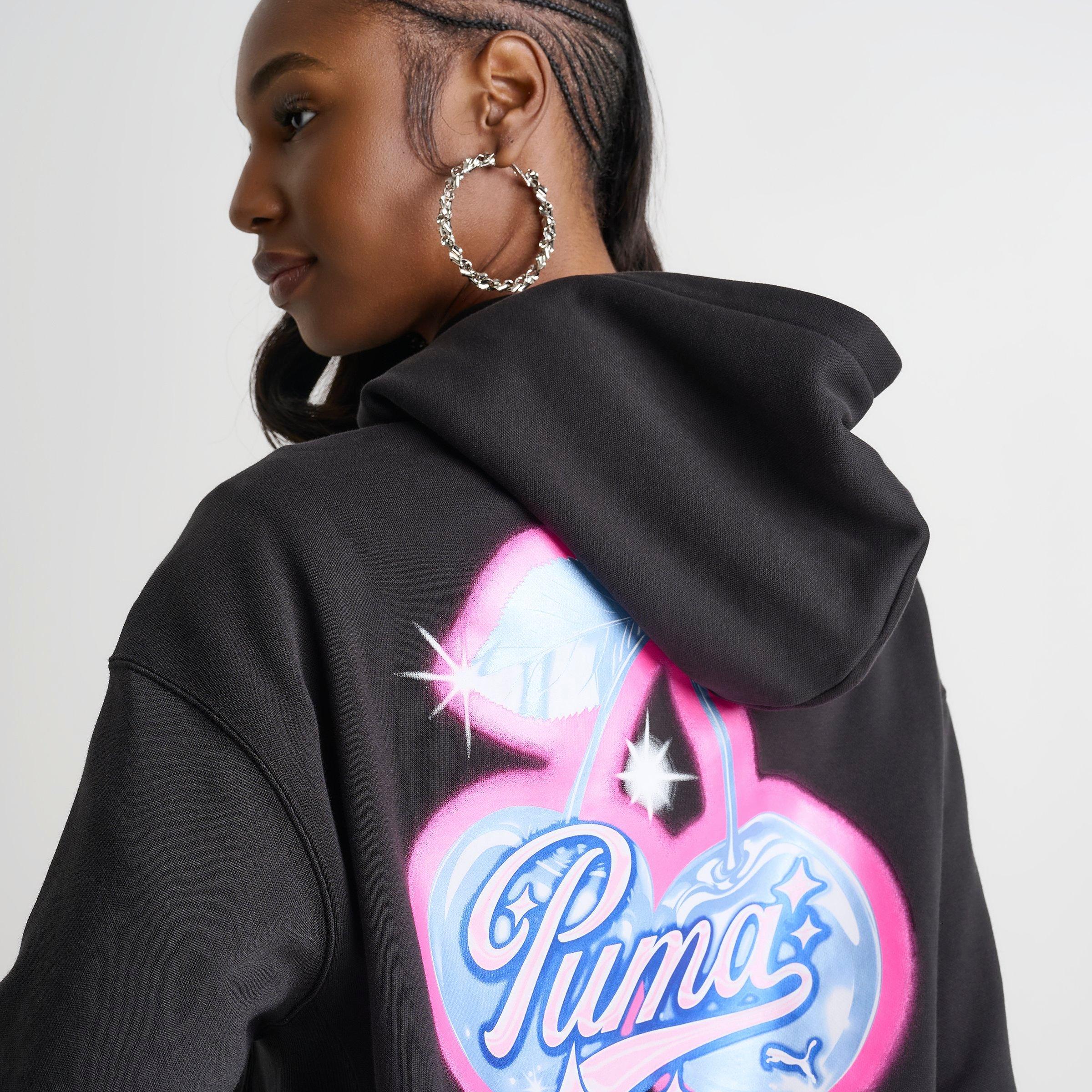 Women's Puma Jer-She Cherry Pullover Hoodie