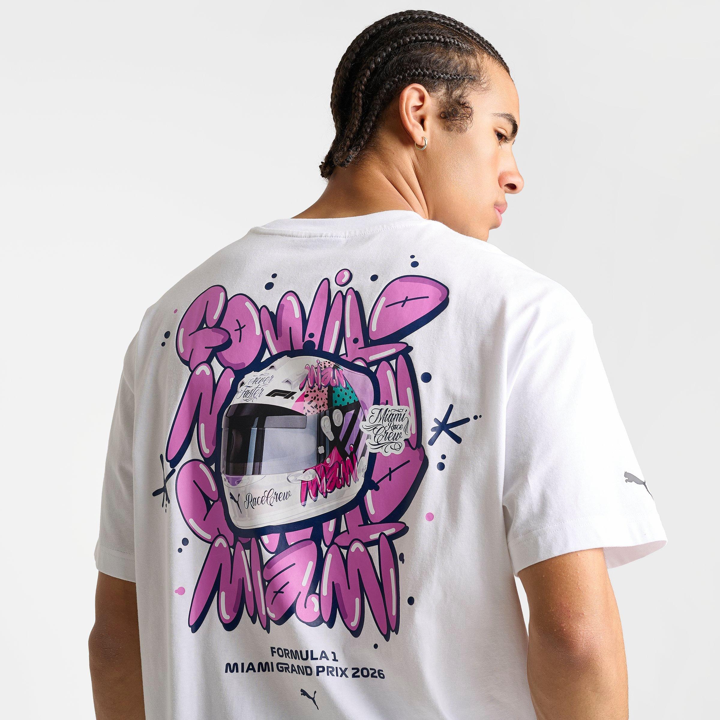 Men's Puma F1 Miami Go Wild Graphic T-Shirt