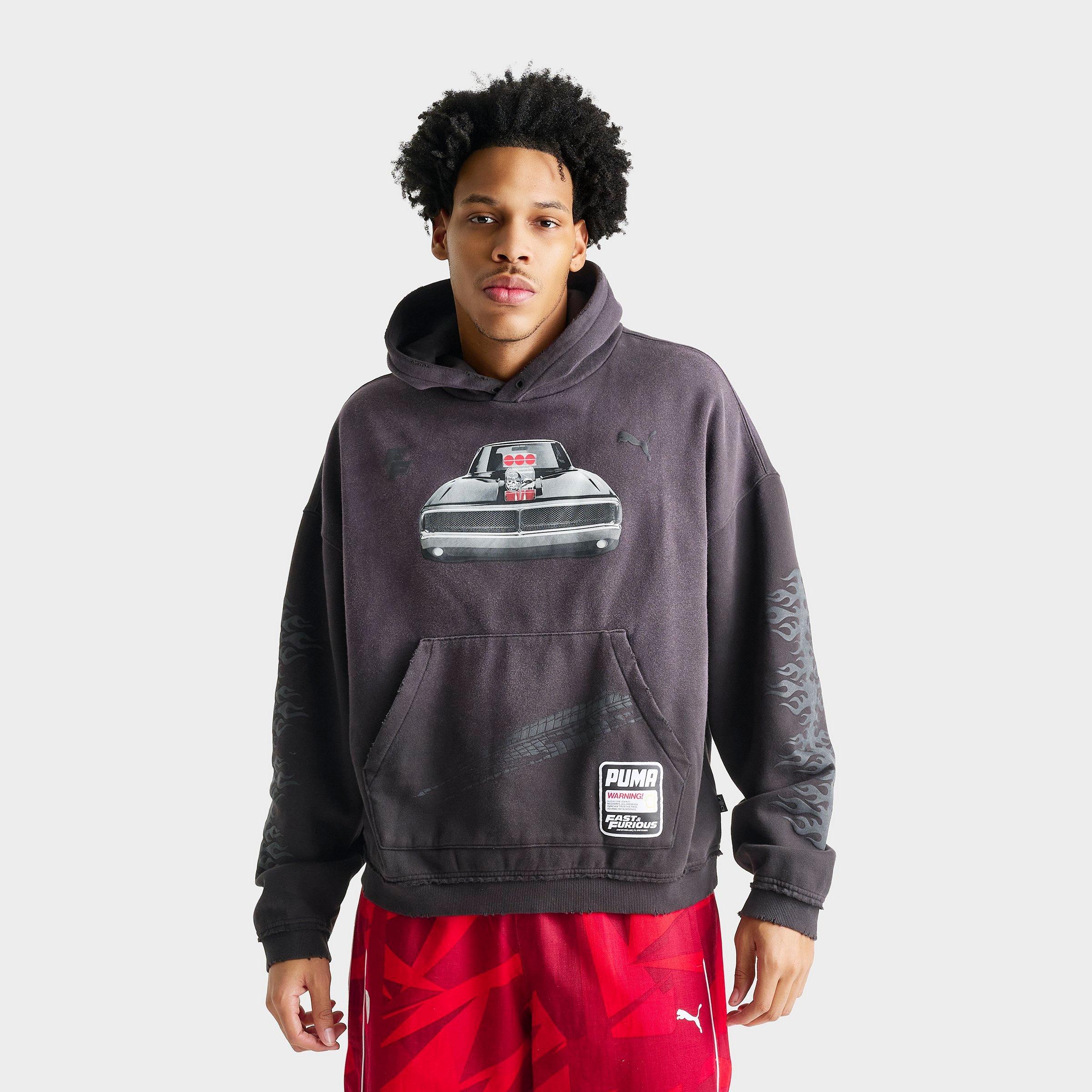 Men's Puma x Fast & Furious Car Graphic Pullover Hoodie