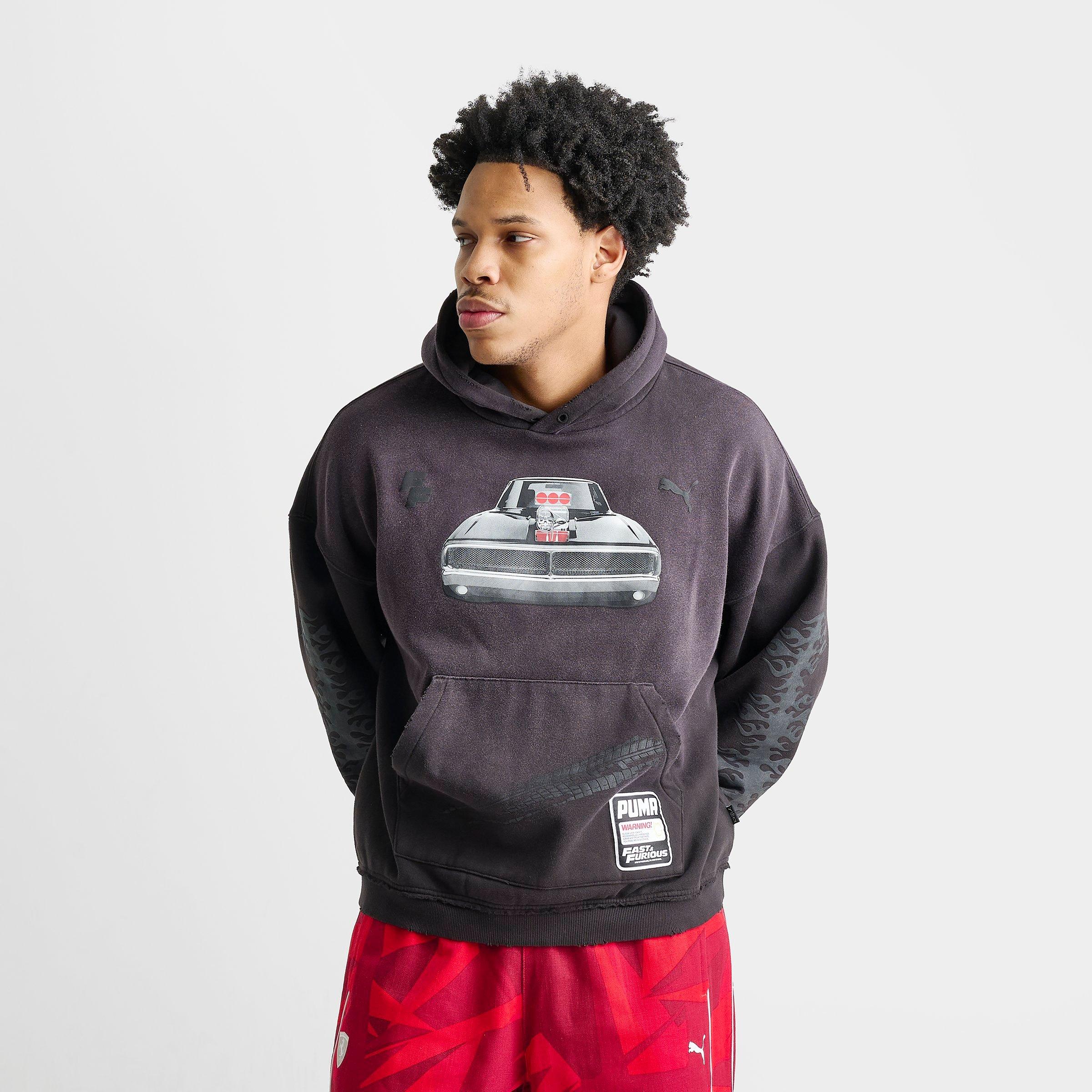 Men's Puma x Fast & Furious Car Graphic Pullover Hoodie