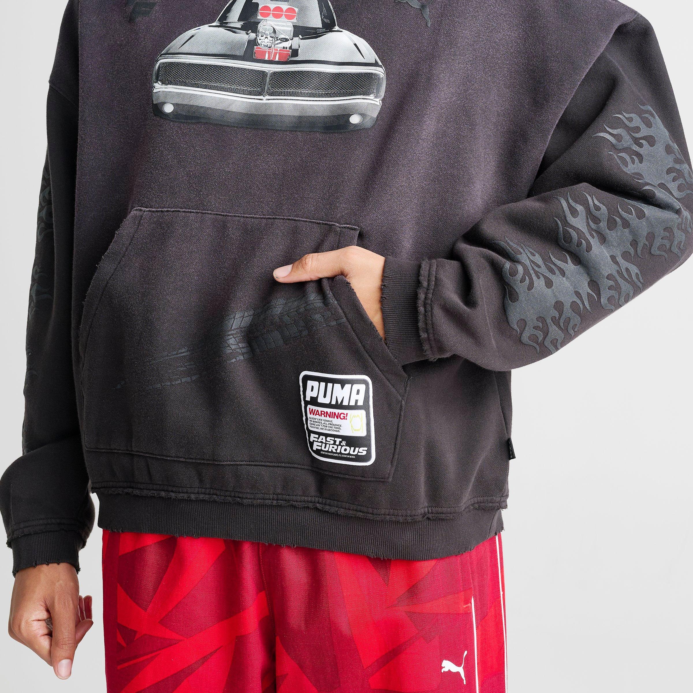 Men's Puma x Fast & Furious Car Graphic Pullover Hoodie