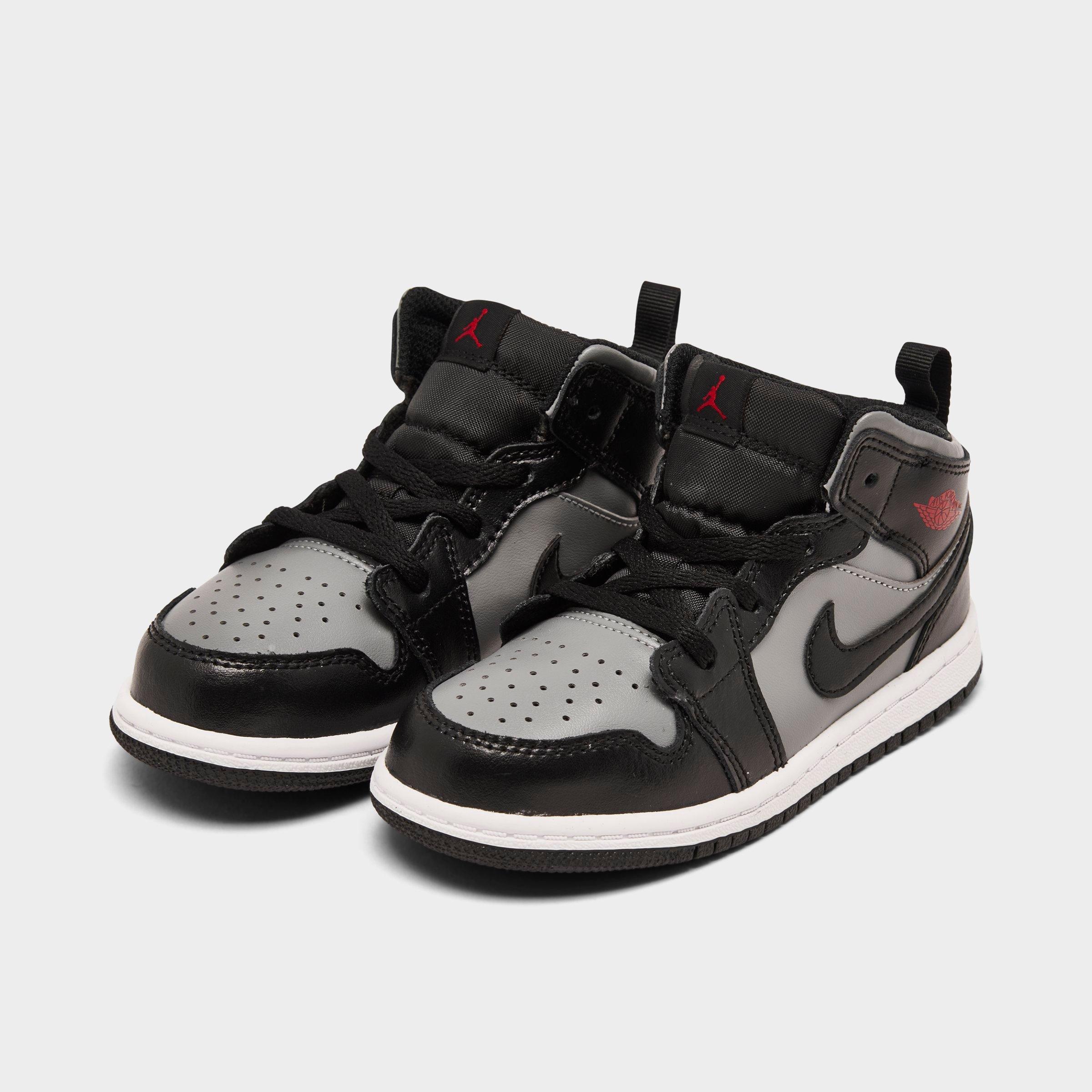 Boys' Toddler Air Jordan Retro 1 Mid Casual Shoes