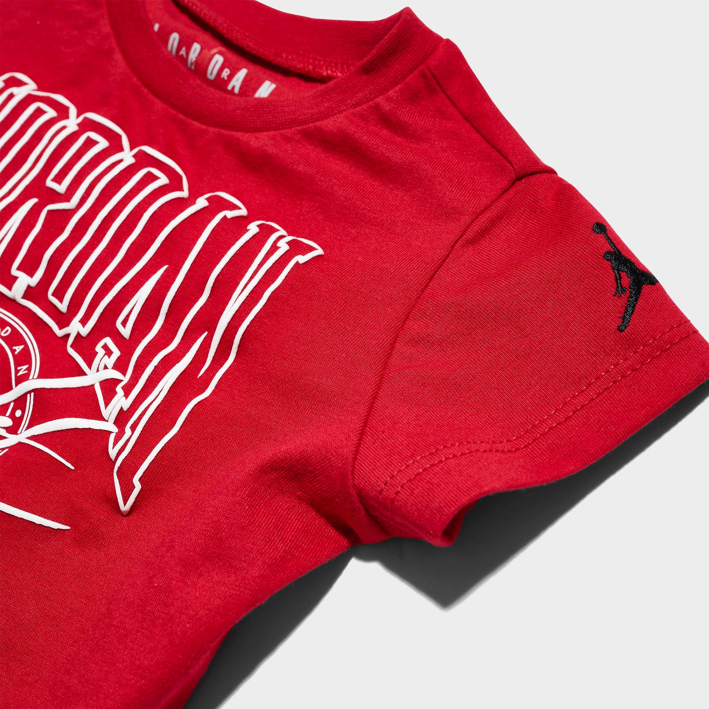 Infant Jordan Beyond The Arc T-Shirt and Mesh Shorts Set