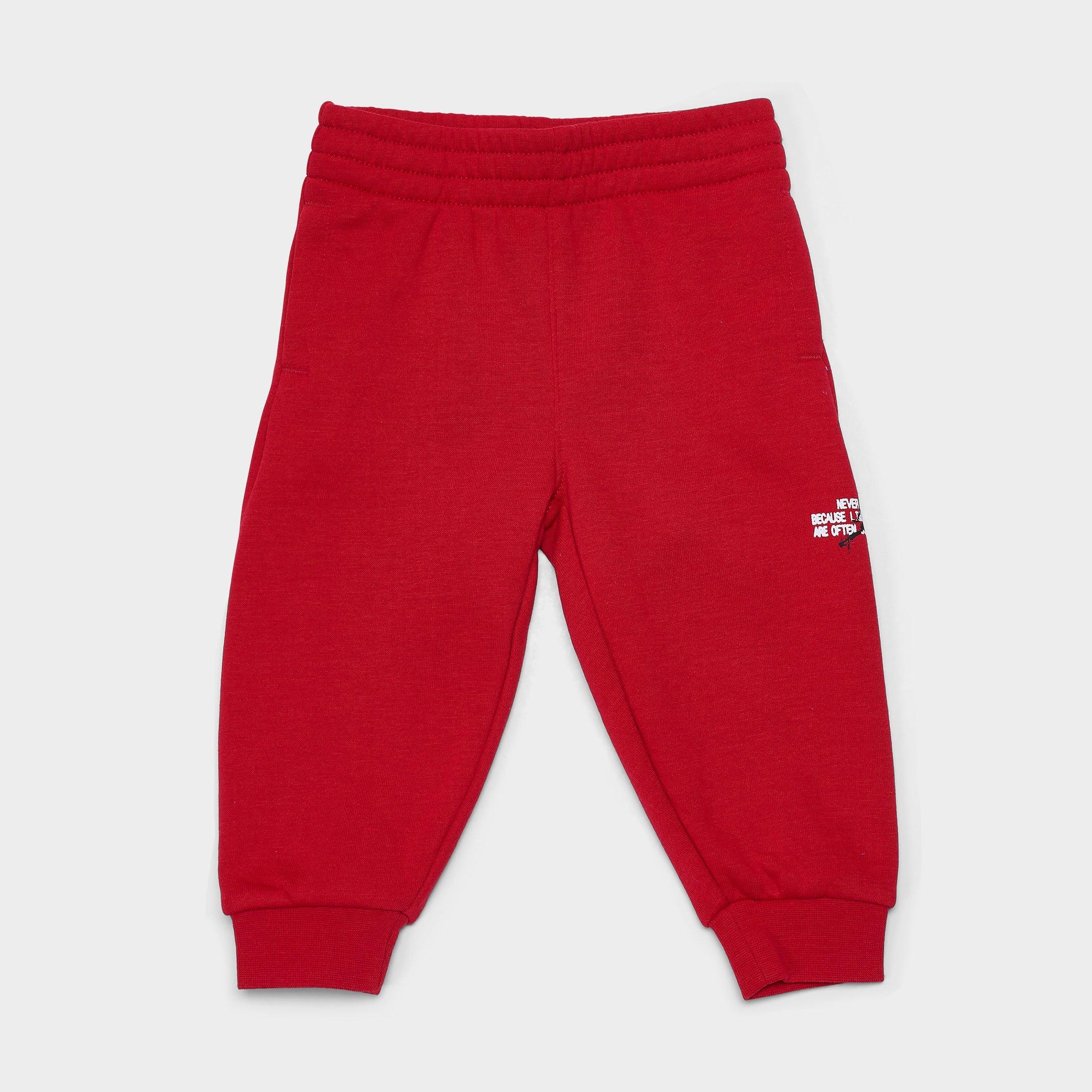 Infant Jordan Jumpman Stamp Pullover Hoodie and Jogger Pants Set