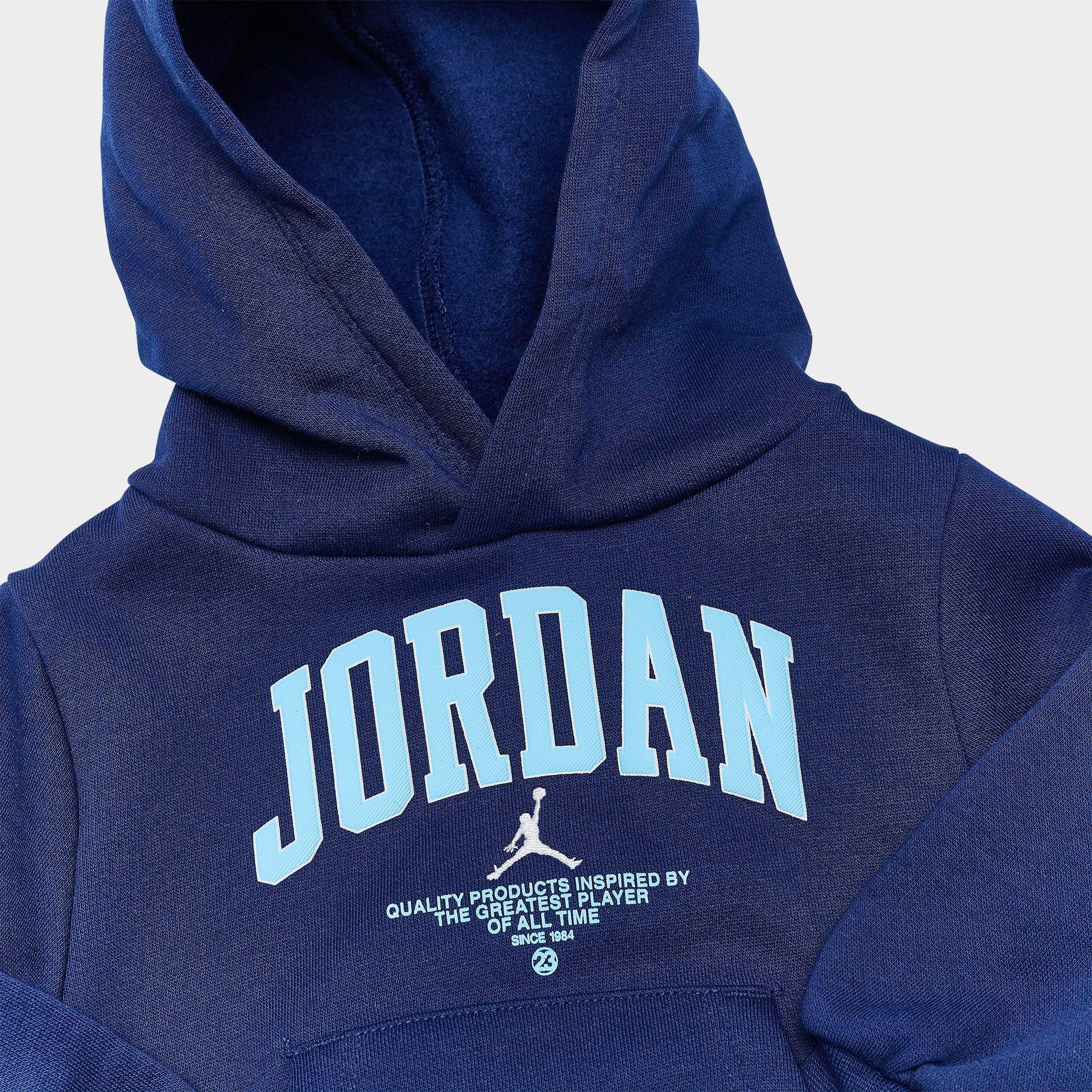 Infant Jordan Pullover Hoodie and Jogger Pants Set