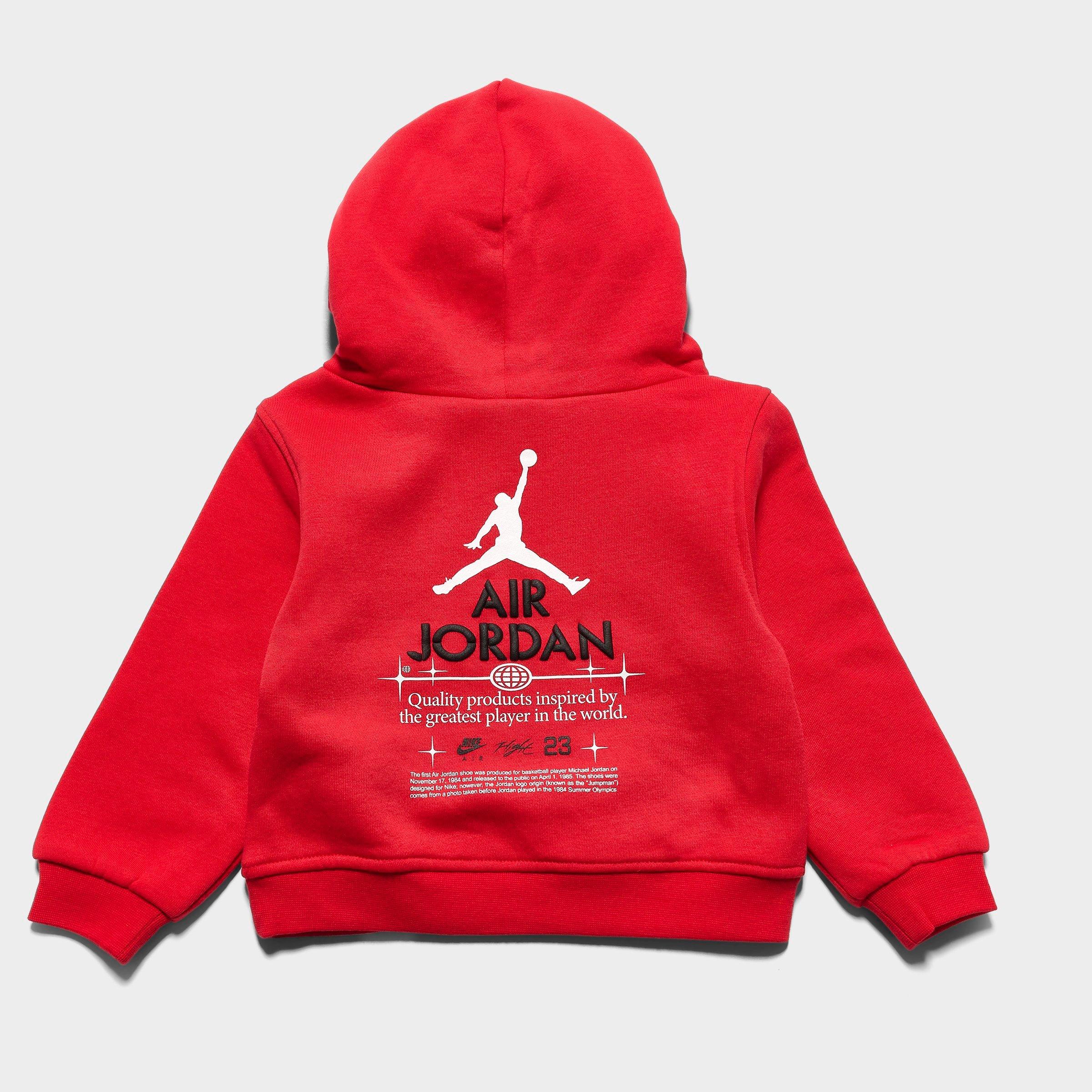 Infant Jordan Pullover Hoodie and Jogger Pants Set