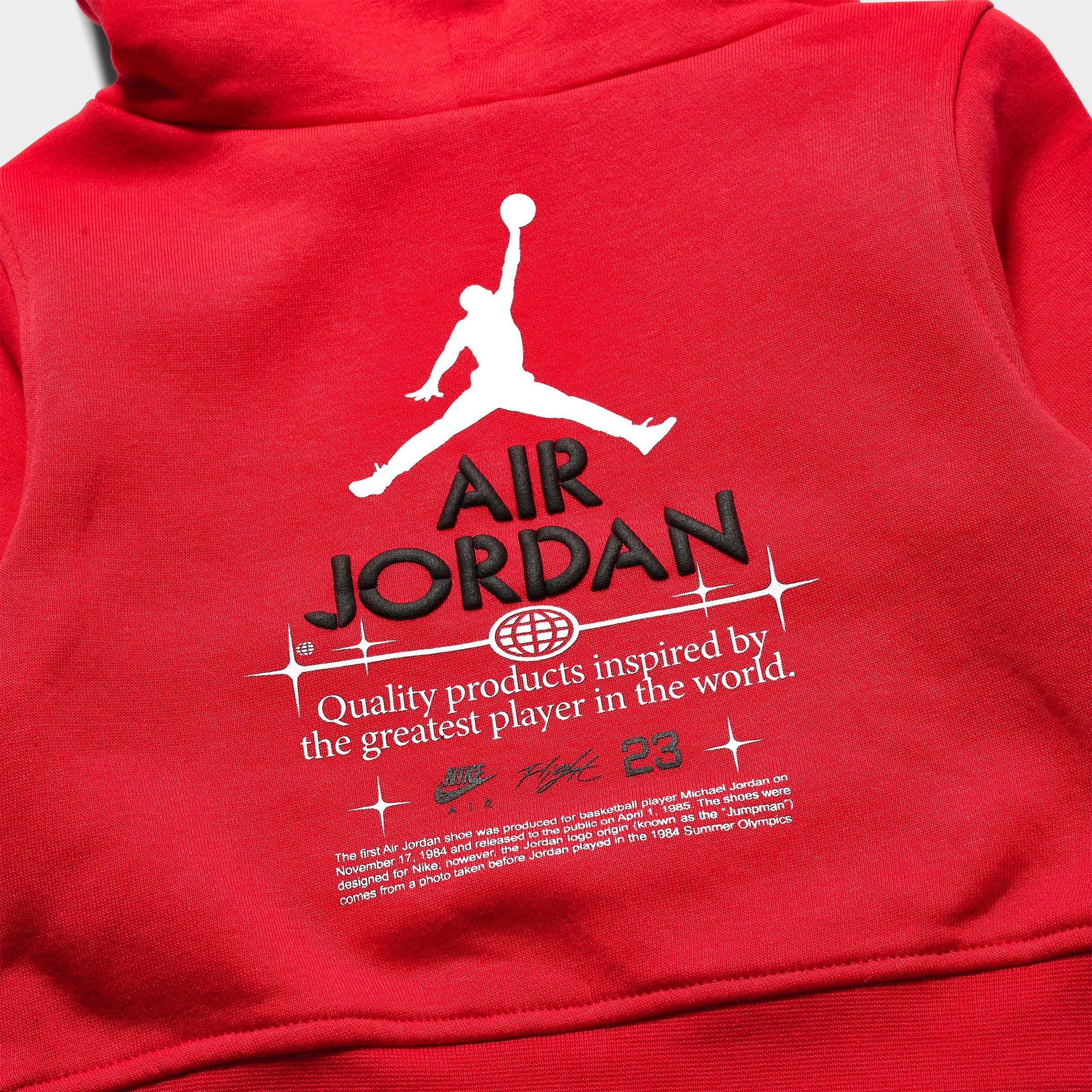 Infant Jordan Pullover Hoodie and Jogger Pants Set