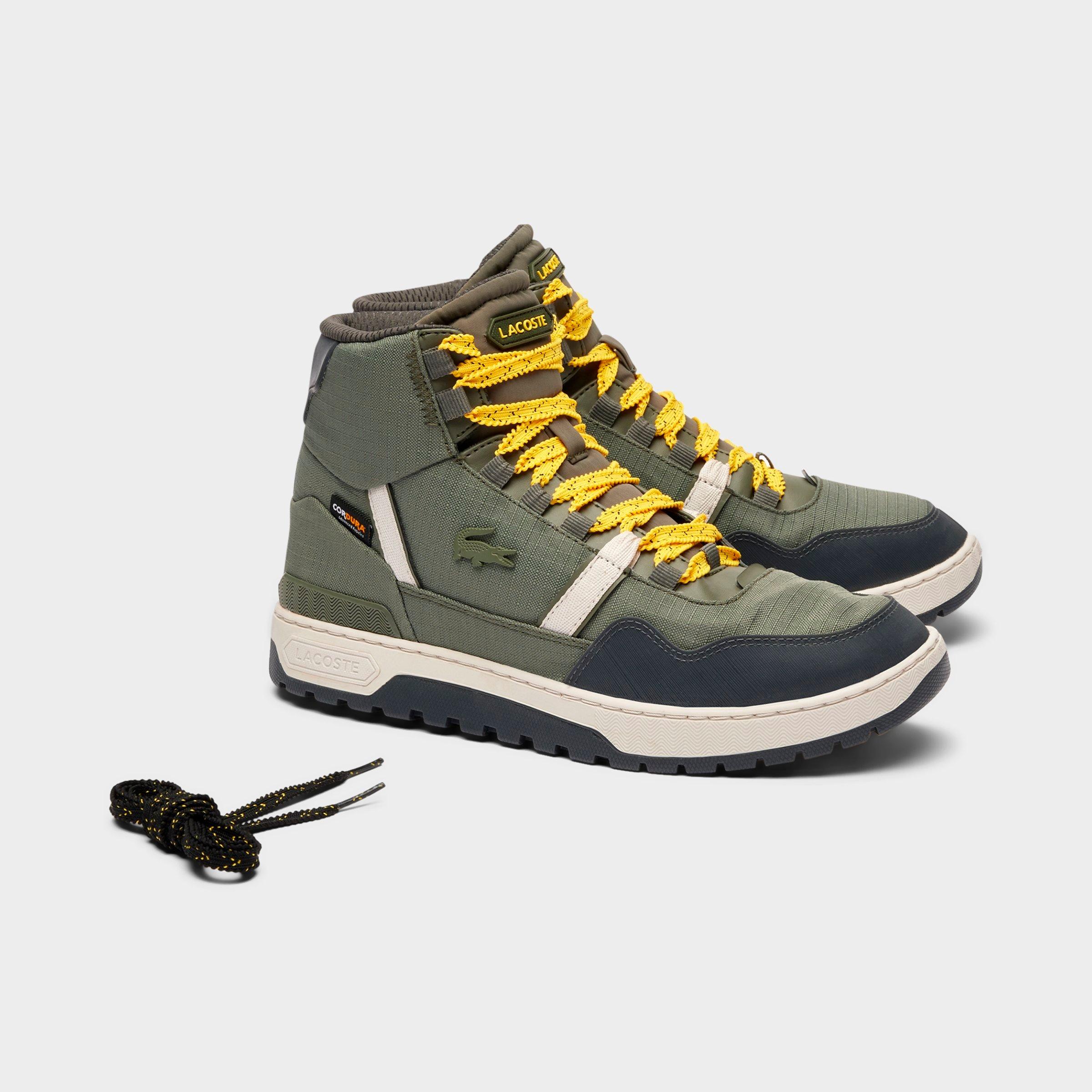 Men's Lacoste T-Clip Winter Mid Textile Casual Boots