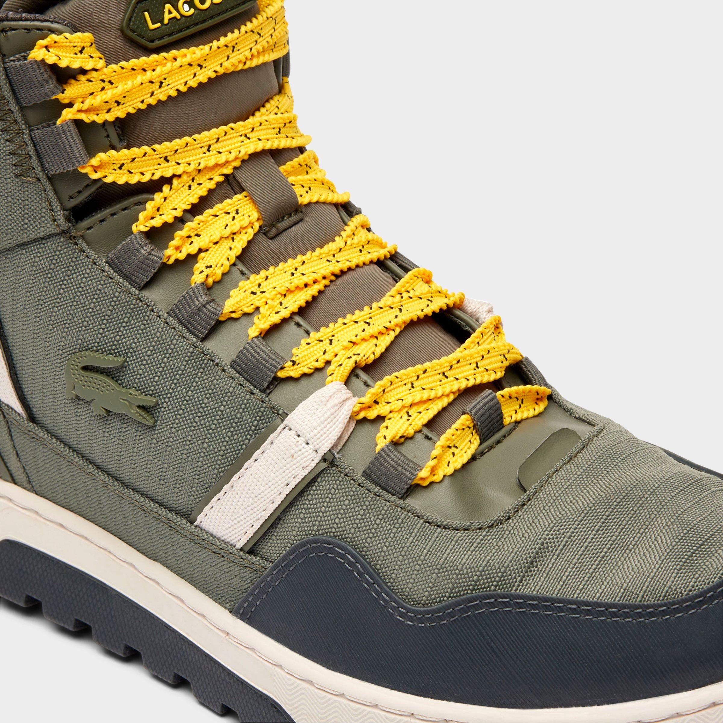 Men's Lacoste T-Clip Winter Mid Textile Casual Boots