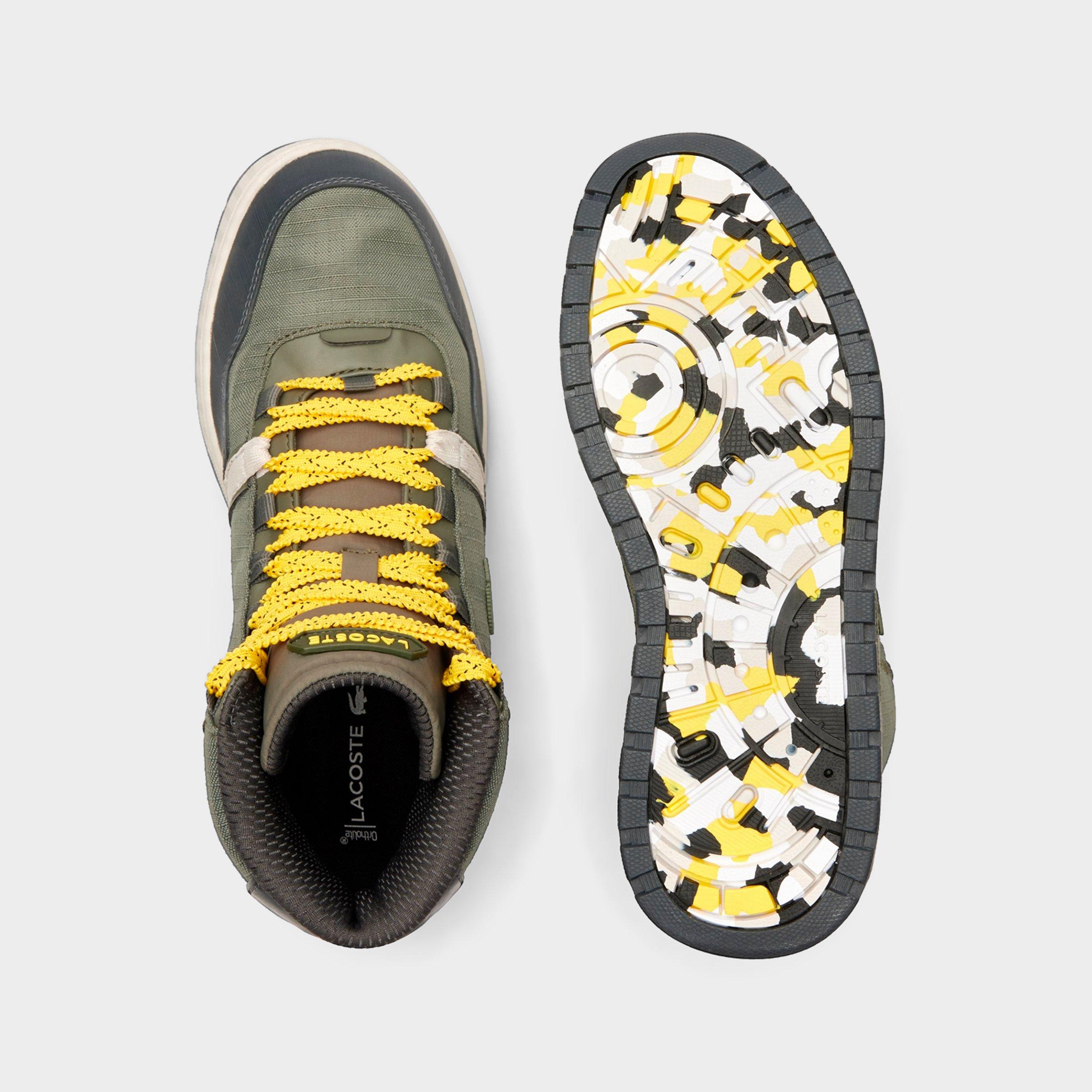 Men's Lacoste T-Clip Winter Mid Textile Casual Boots