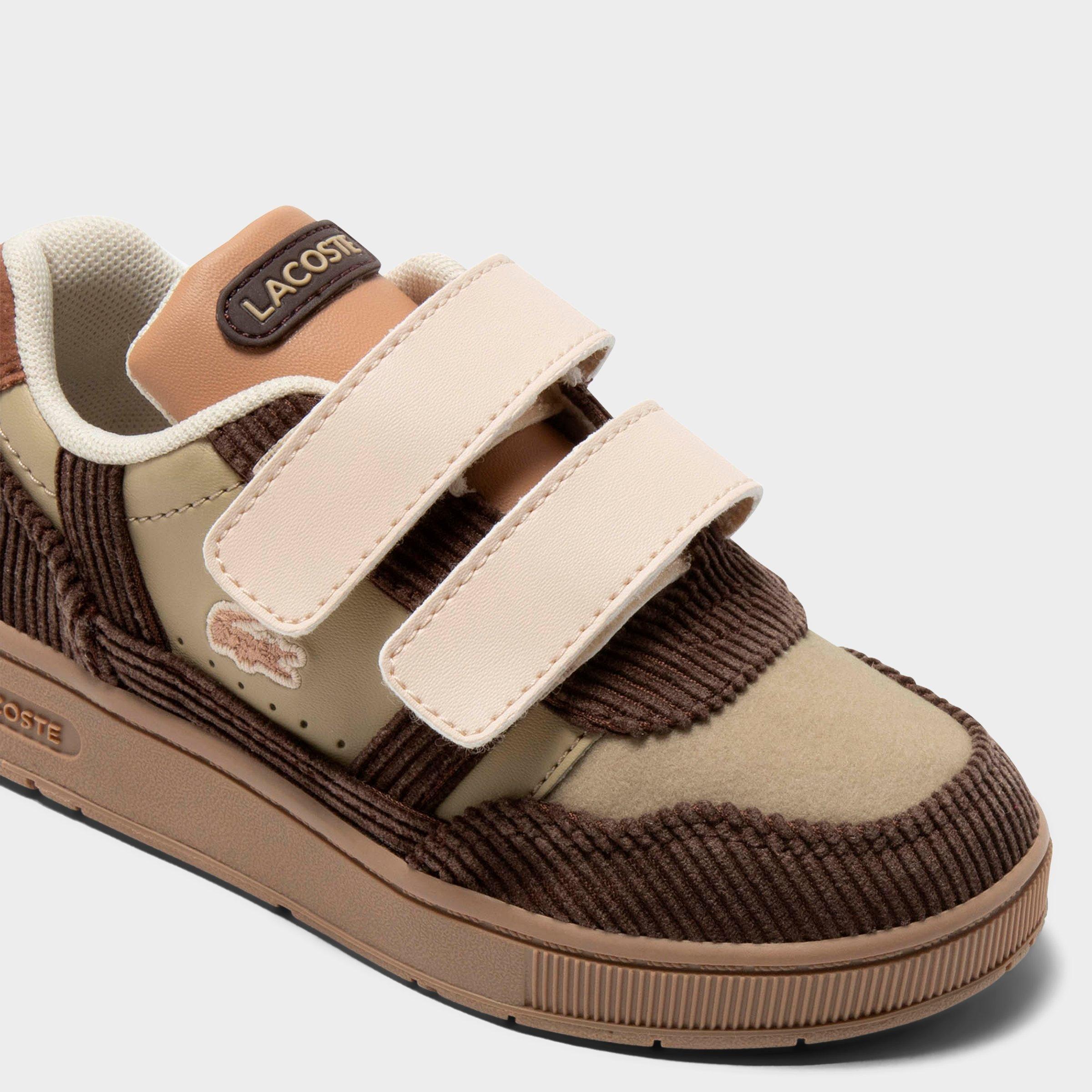 Big Kids' Lacoste T-Clip Corduroy Casual Shoes