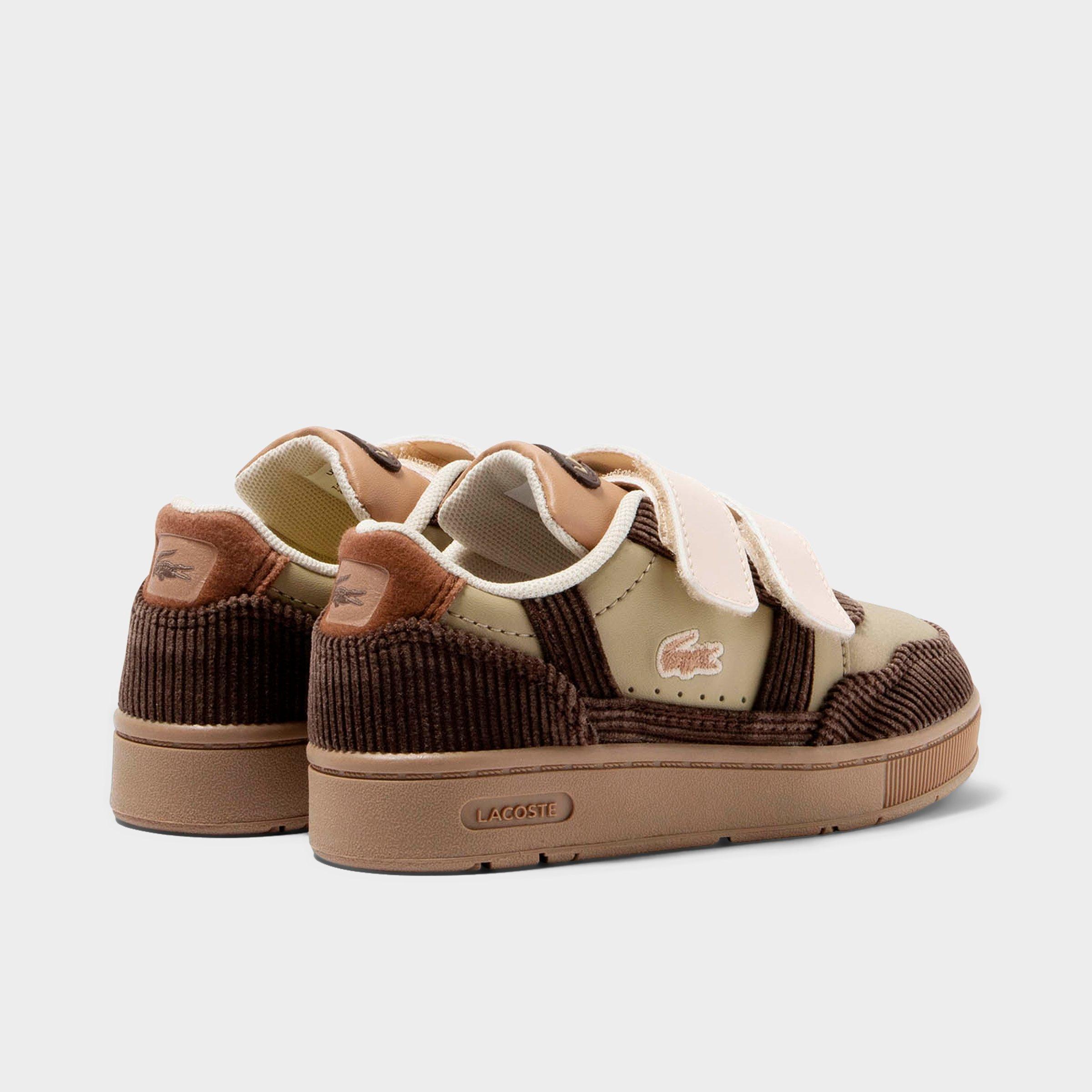 Big Kids' Lacoste T-Clip Corduroy Casual Shoes
