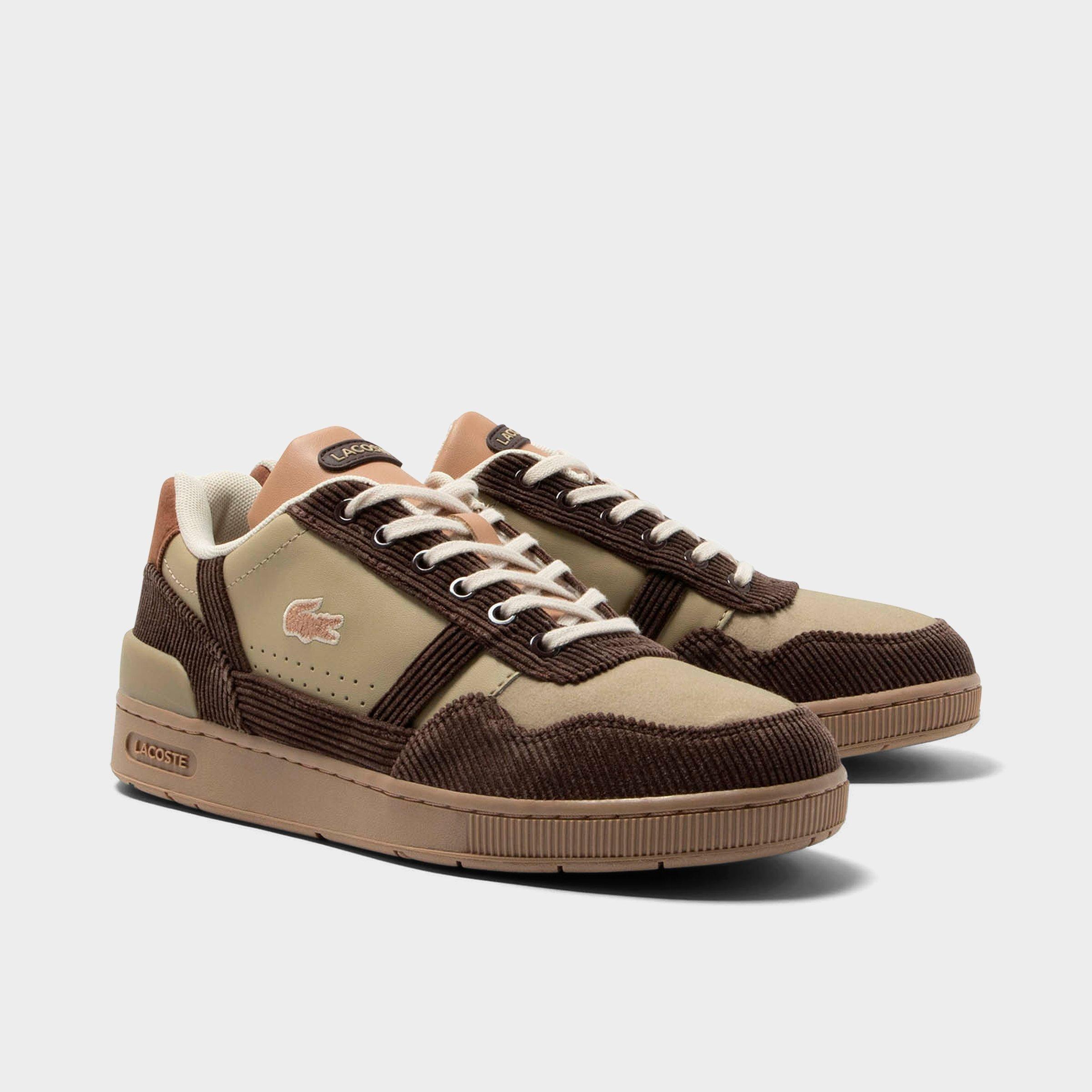 Big Kids' Lacoste T-Clip Corduroy Casual Shoes