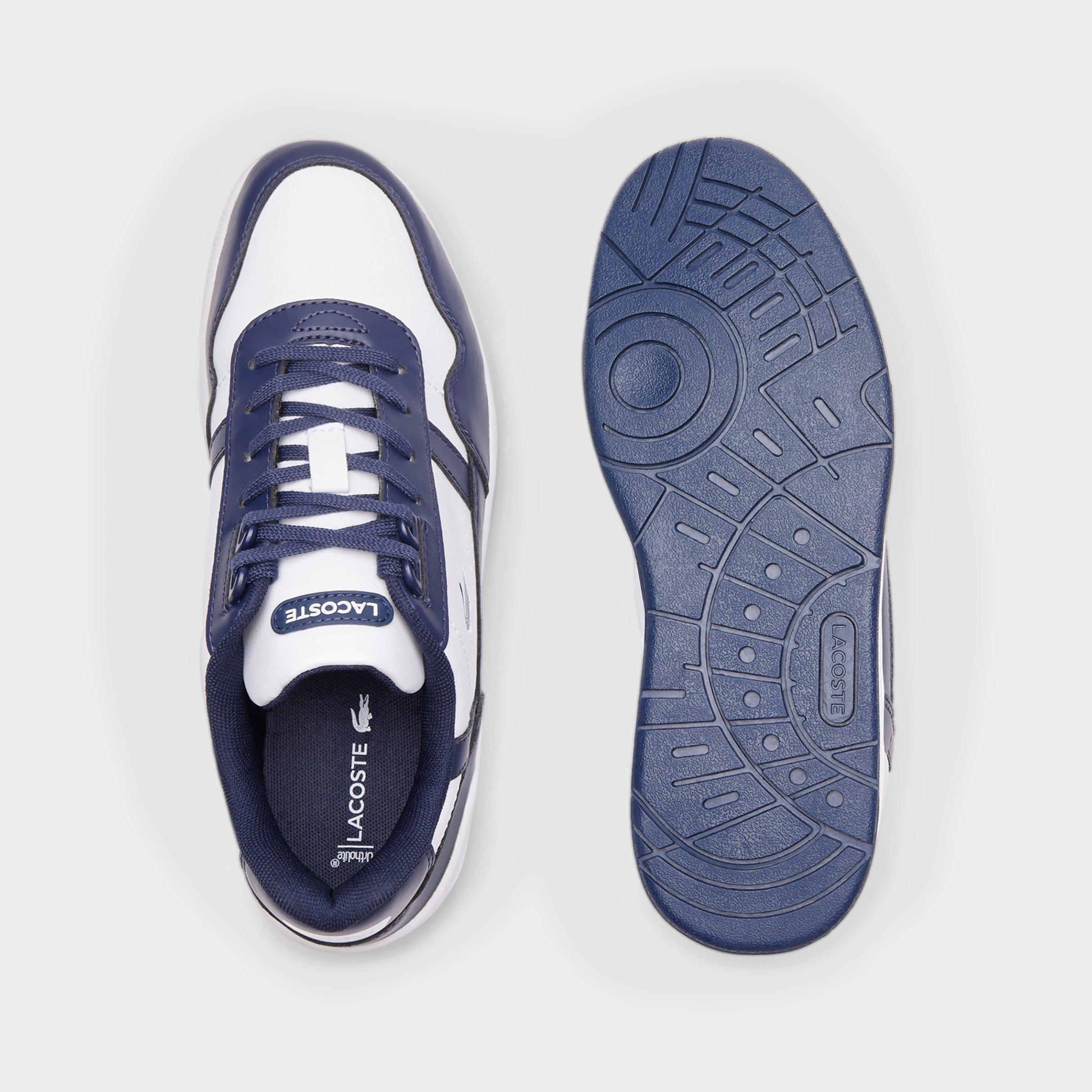 Big Kids' Lacoste T-Clip Lace Closure Casual Shoes
