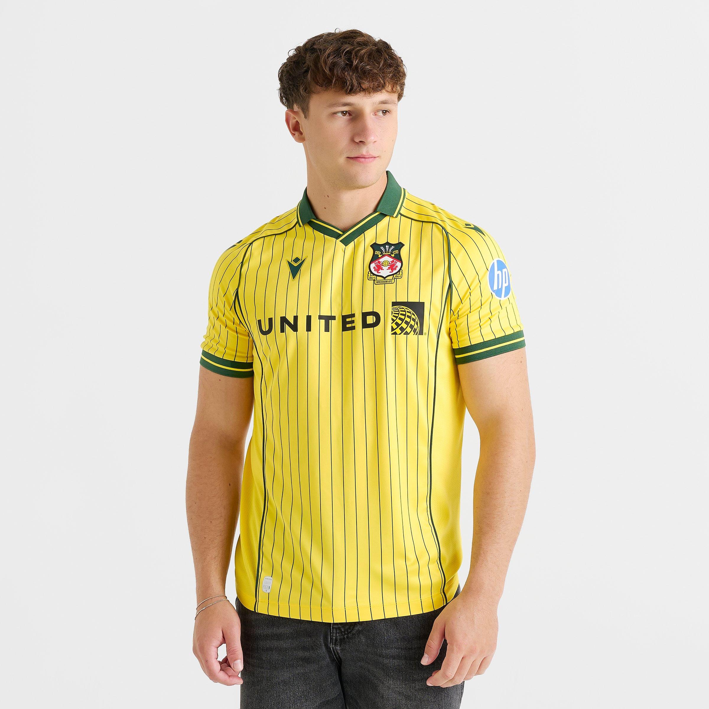 Men's Macron Wrexham AFC 25-26 Authentic Away Soccer Jersey