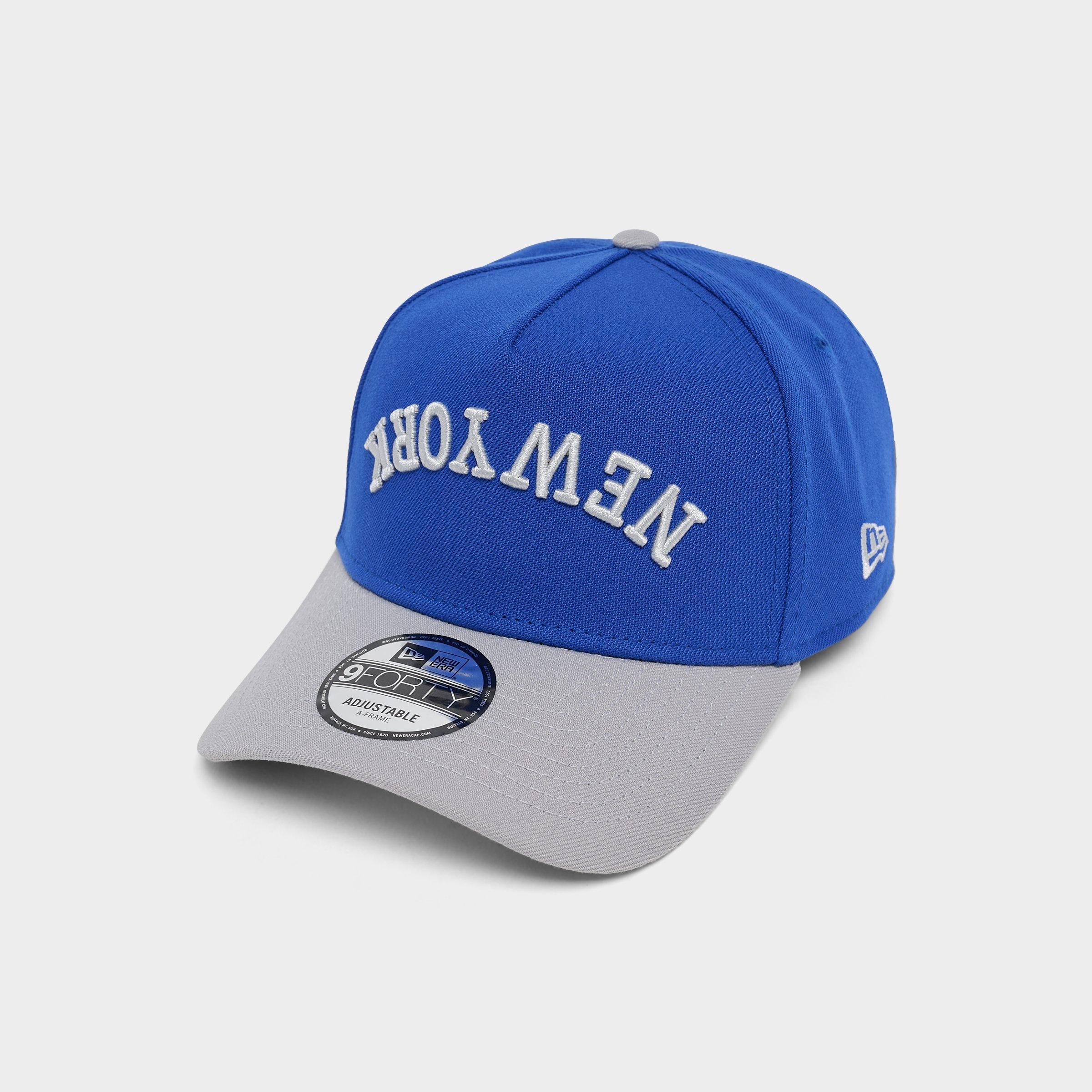 New Era New York Knicks NBA Upside Down 9FORTY A-Frame Snapback Hat