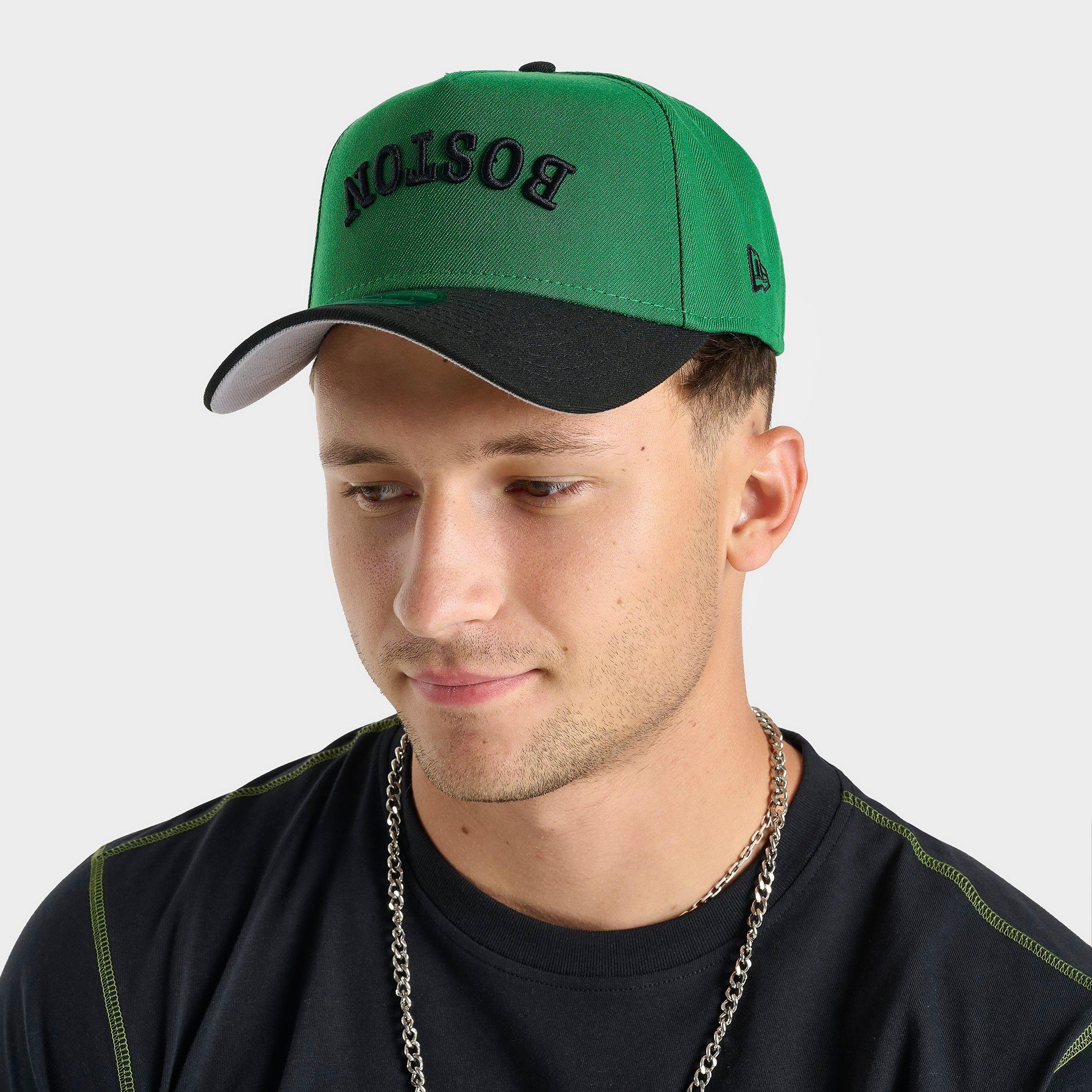 New Era Boston Celtics NBA 9FORTY Upside Down Wordmark A-Frame