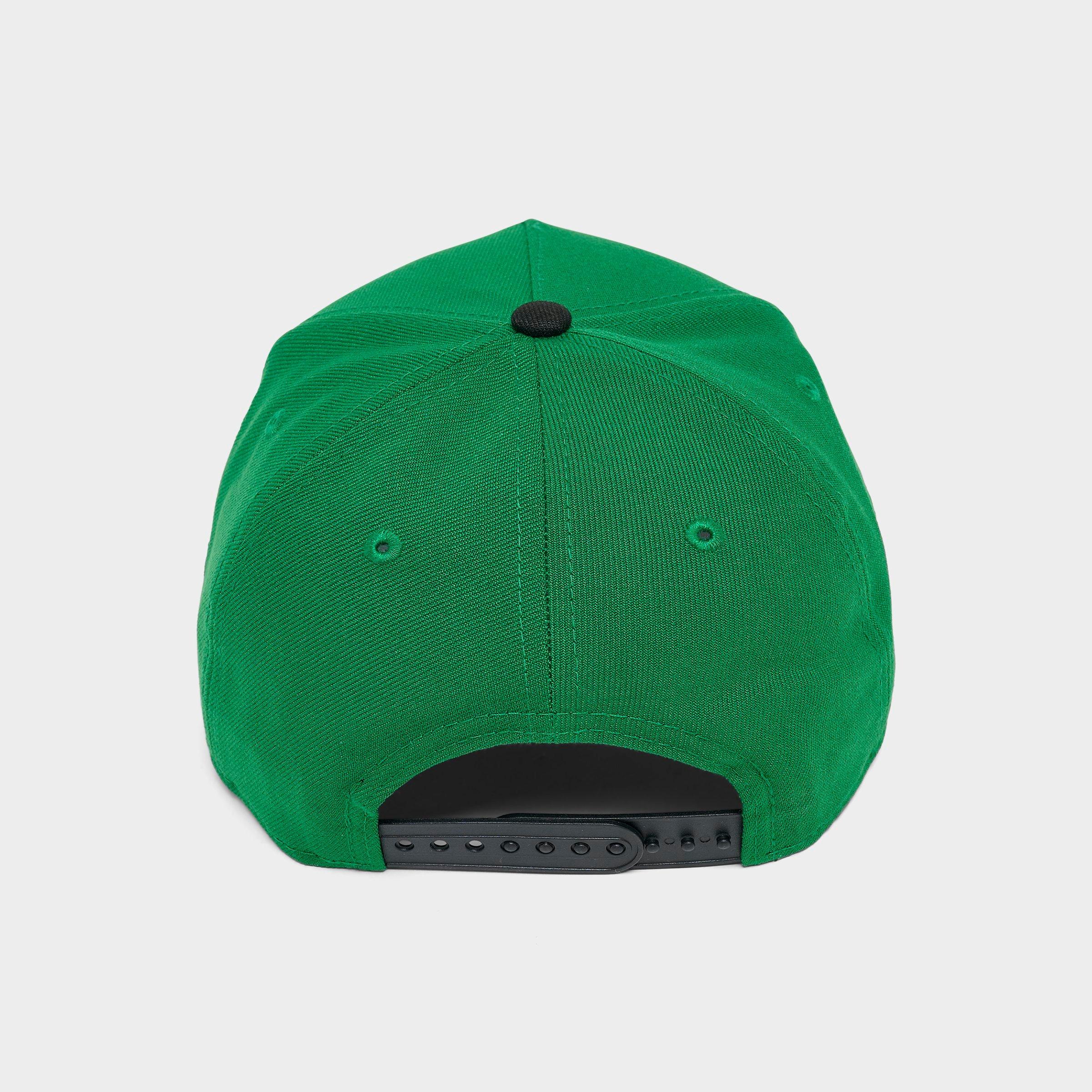 New Era Boston Celtics NBA 9FORTY Upside Down Wordmark A-Frame Adjustable Back Hat