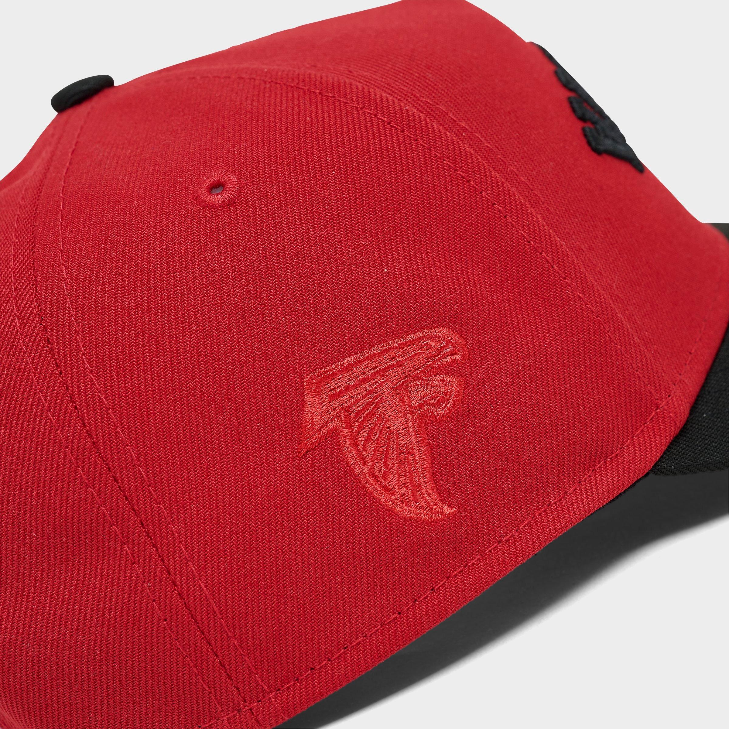 New Era Atlanta Falcons NFL 9FORTY Upside Down Wordmark A-Frame Adjustable Back Hat