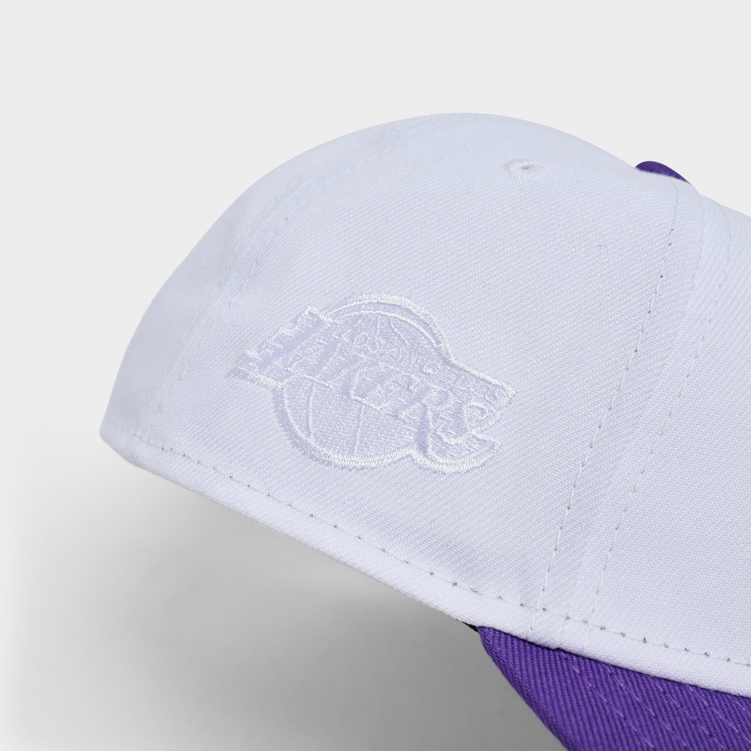 New Era Los Angeles Lakers NBA Upside Down 9FORTY A-Frame Snapback Hat