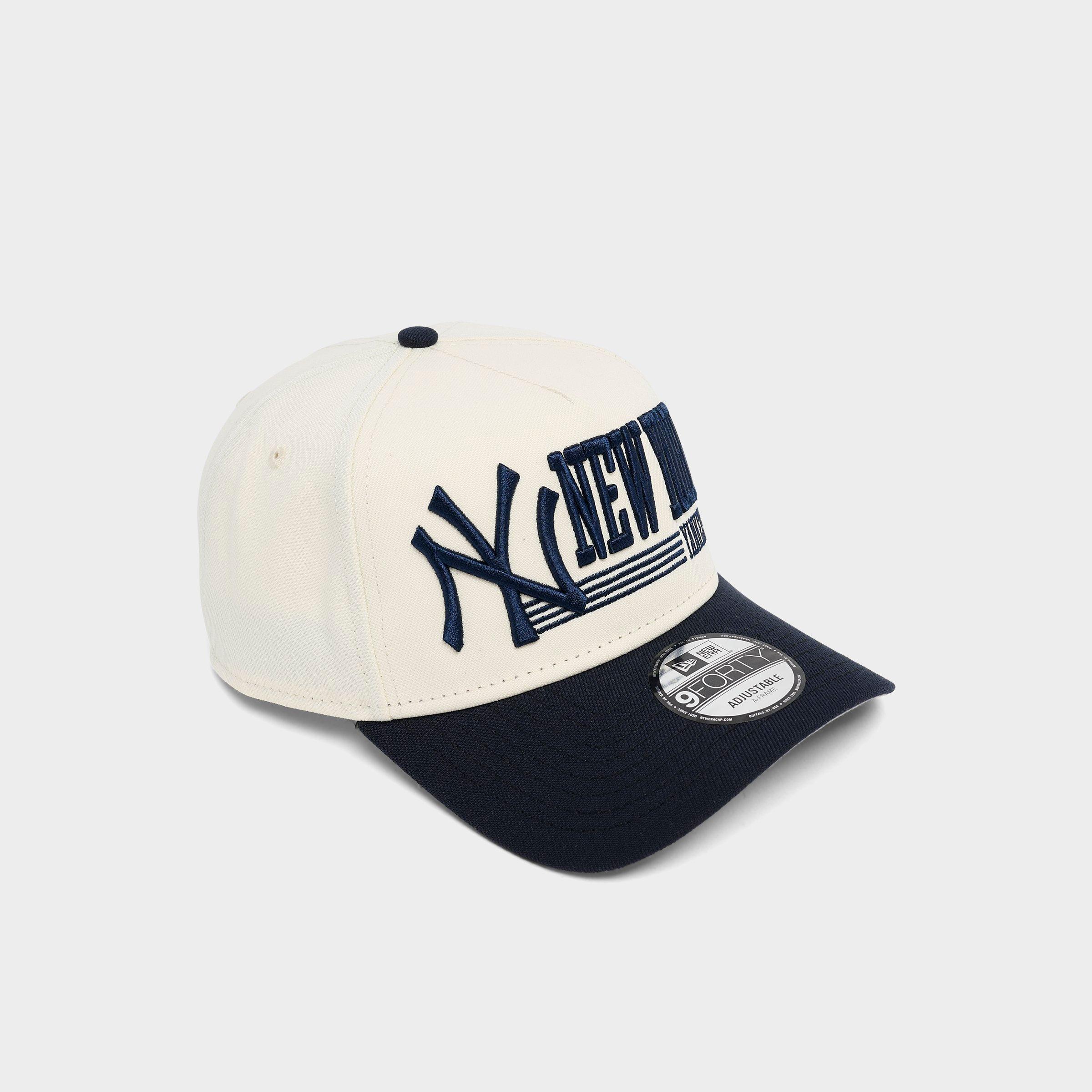 New Era New York Yankees MLB Big Wordmark 9FORTY A-Frame Snapback Hat