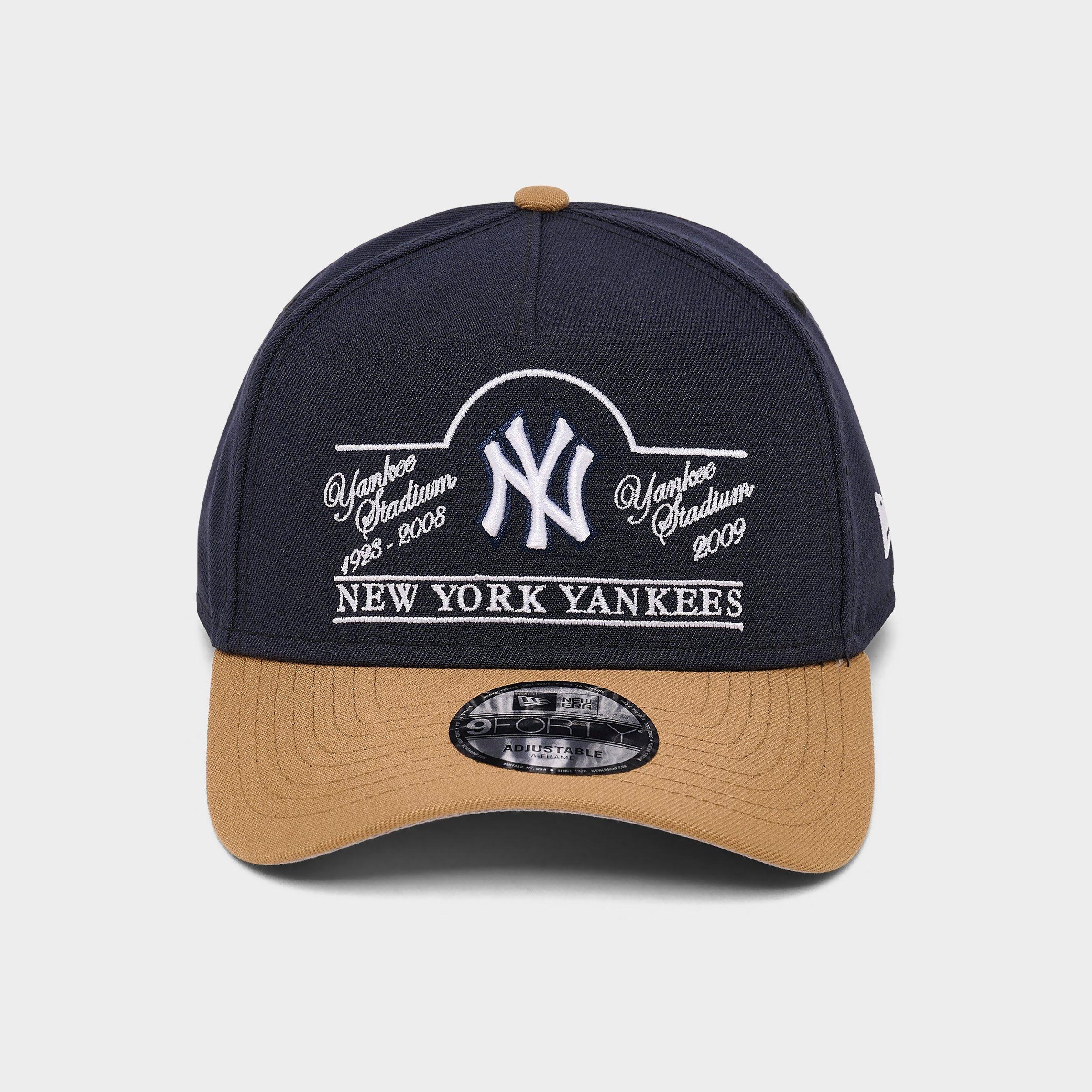 New Era New York Yankees MLB Yankee Stadium Wordmark 9FORTY A-Frame Snapback Hat