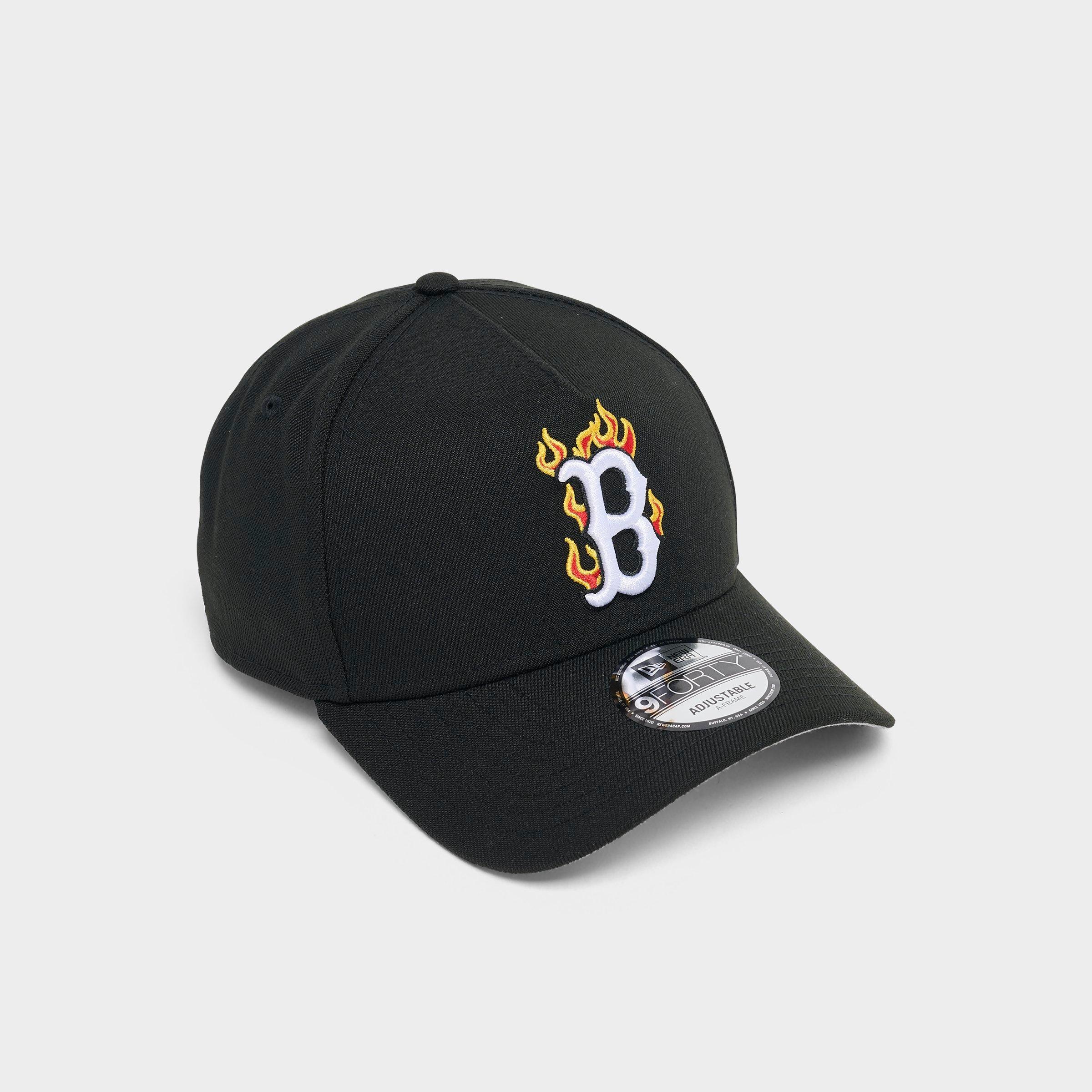 New Era Boston Red Sox MLB Flames 9FORTY A-Frame Snapback Hat